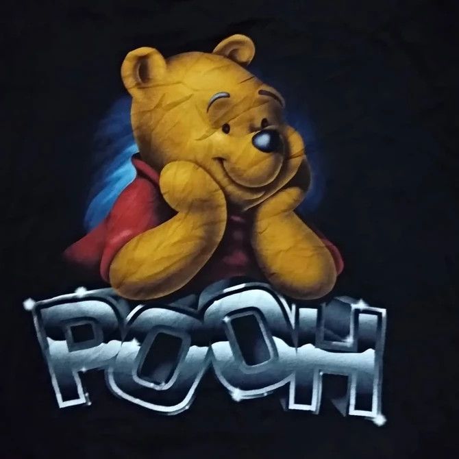 Cartoon Network × Disney × Vintage Vintage Winnie The Pooh Disney Tshirt made in usa Size L / US 10 / IT 46 - 1 Thumbnail