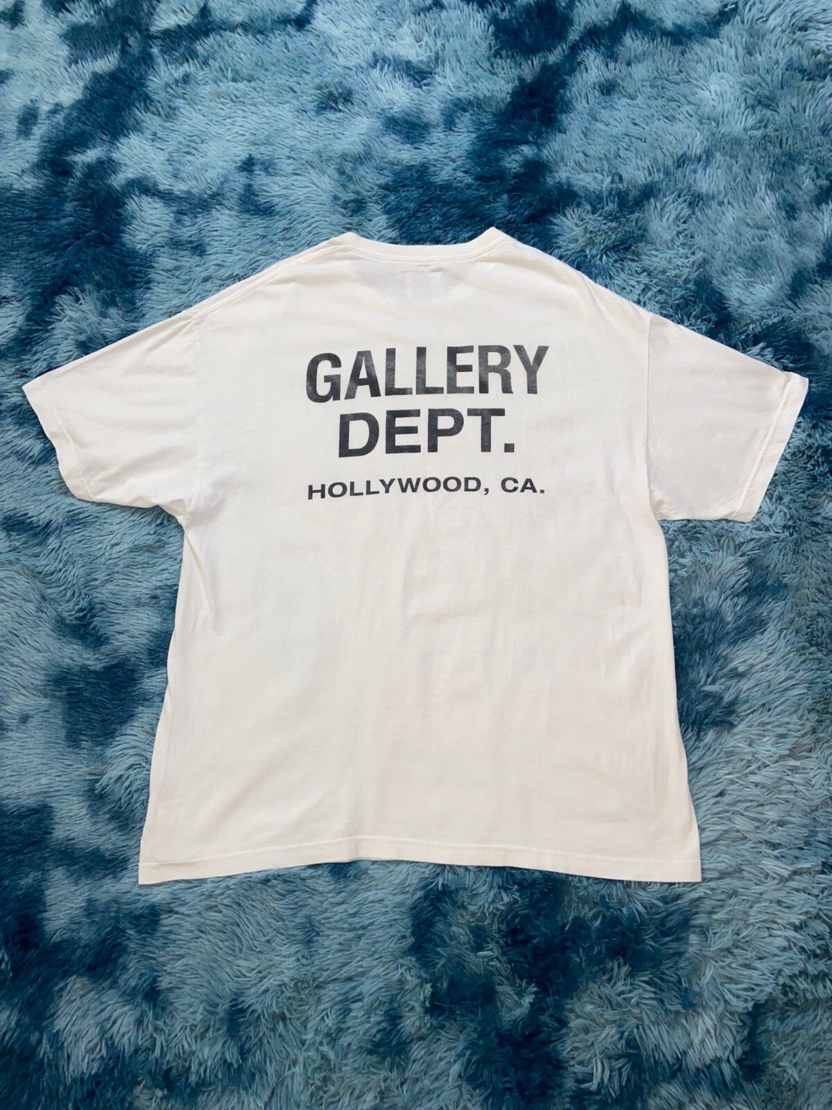 Gallery Dept. Gallery Dept. Souvenir Tee Hollywood CA Logo T-Shirt ...
