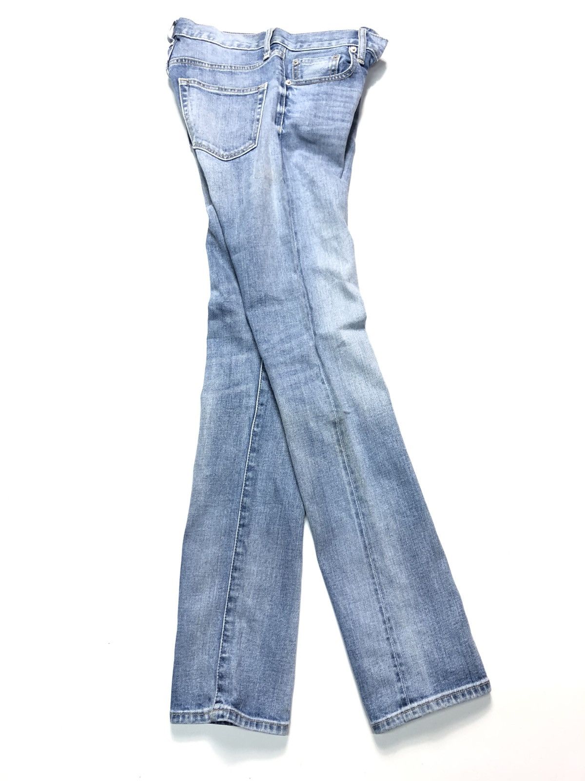 Uniqlo × Vintage VINTAGE UNIQLO SELVEDGE SLIM STRAIGHT BLUE WASH DENIM Size US 28 / EU 44 - 13 Thumbnail
