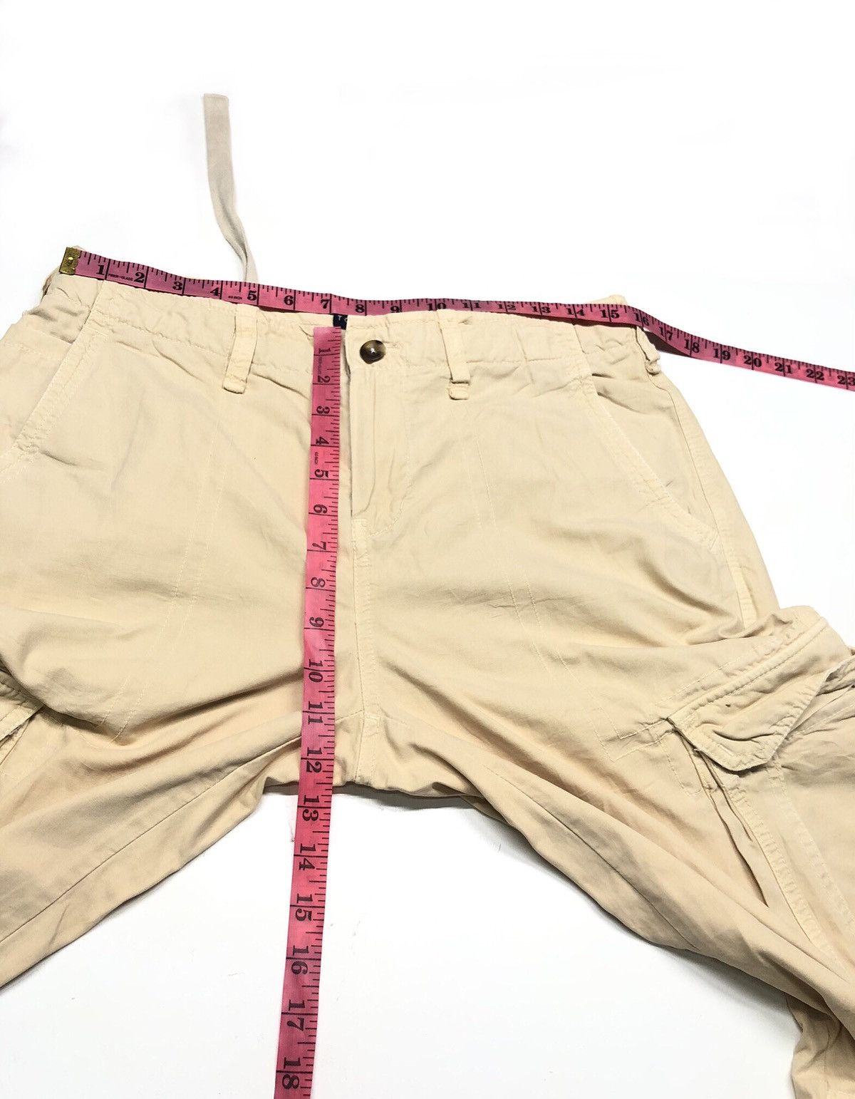 Tommy Hilfiger × Vintage VINTAGE TOMMY HIFIGER CAMPUS CASUAL FIT CARGO PANTS Size US 31 - 19 Thumbnail