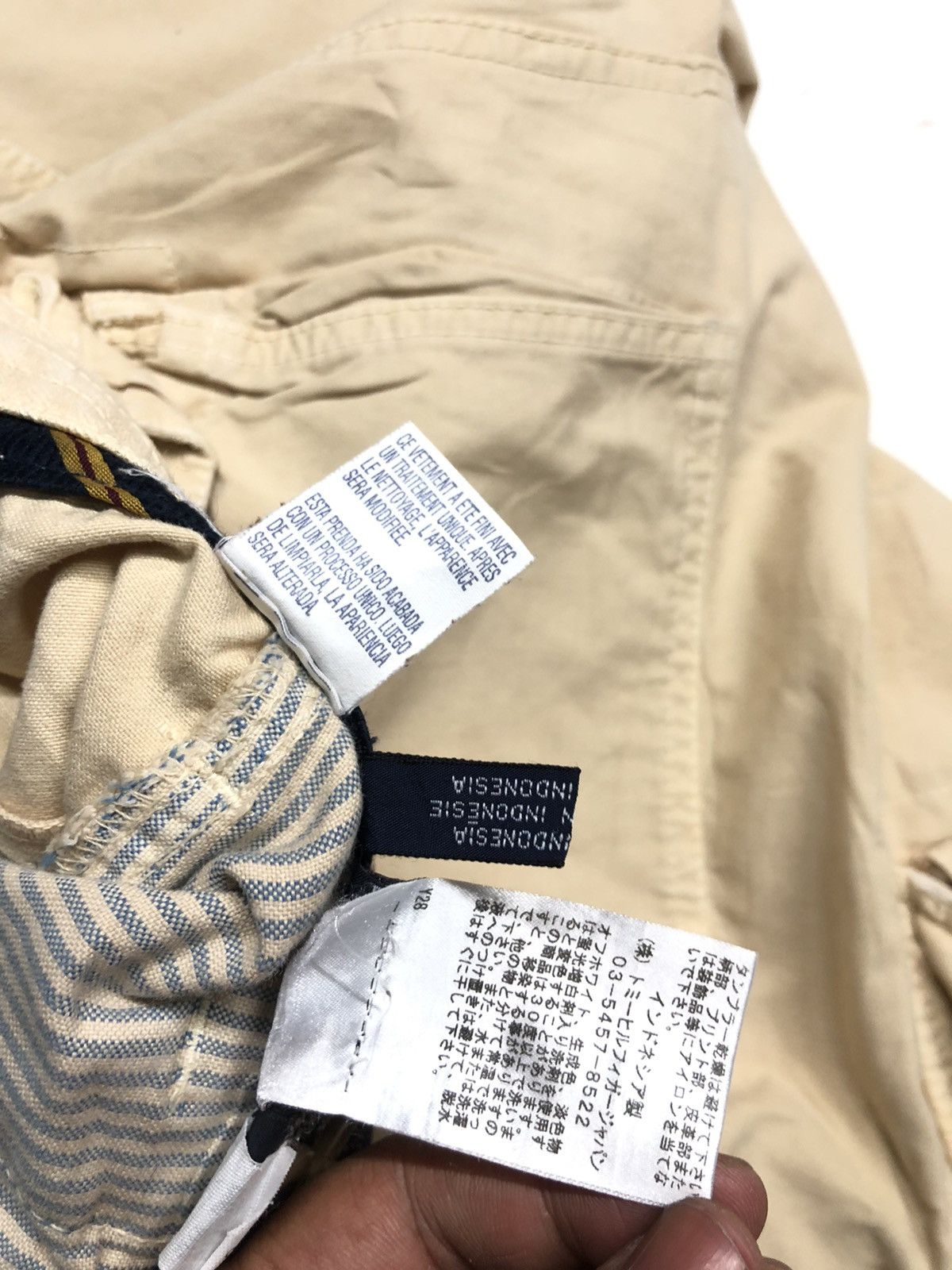Tommy Hilfiger × Vintage VINTAGE TOMMY HIFIGER CAMPUS CASUAL FIT CARGO PANTS Size US 31 - 16 Thumbnail