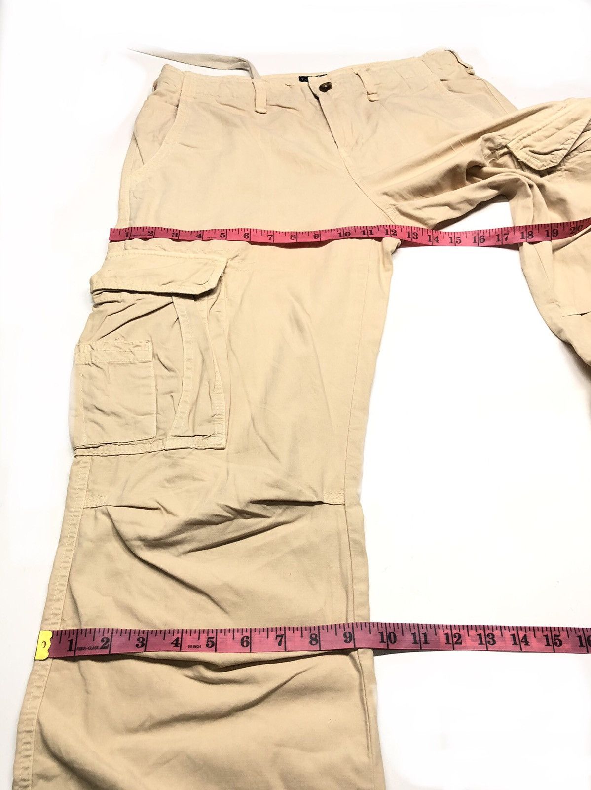 Tommy Hilfiger × Vintage VINTAGE TOMMY HIFIGER CAMPUS CASUAL FIT CARGO PANTS Size US 31 - 20 Thumbnail