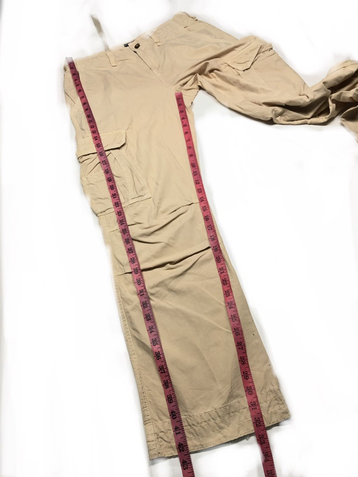 Tommy Hilfiger × Vintage VINTAGE TOMMY HIFIGER CAMPUS CASUAL FIT CARGO PANTS Size US 31 - 22 Thumbnail