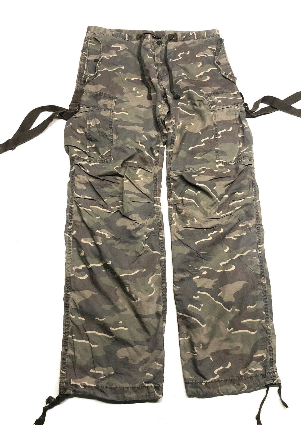 Uniqlo × Vintage VINTAGE UNIQLO CAMO TACTICAL BONDAGE CARGO MULTI POCKET Size US 31 - 4 Thumbnail