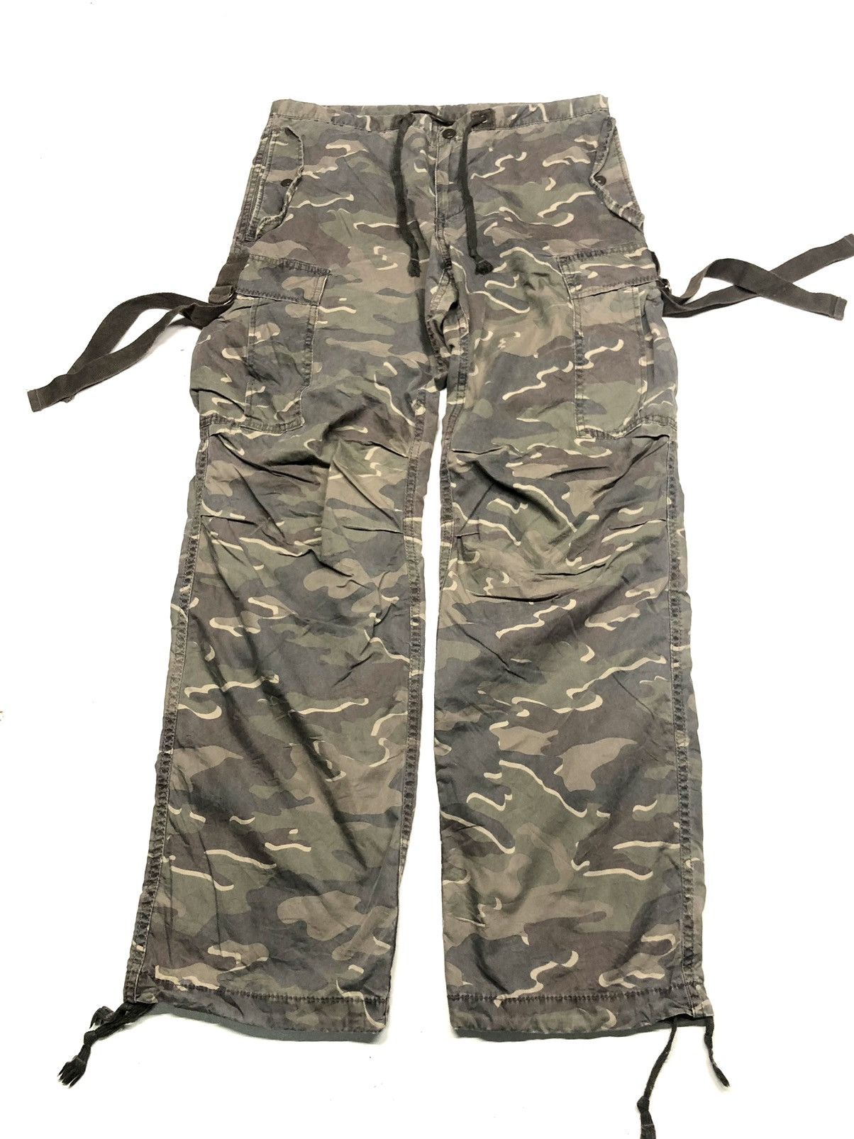 Uniqlo × Vintage VINTAGE UNIQLO CAMO TACTICAL BONDAGE CARGO MULTI POCKET Size US 31 - 1 Thumbnail