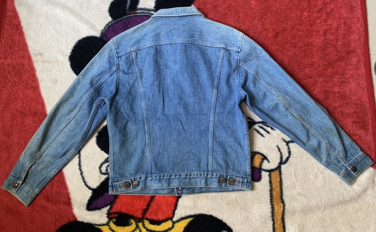 Vintage × Wrangler VINTAGE WRANGLER WESTERN DENIM JACKET RARE Size US M / EU 48-50 / 2 - 2 Thumbnail