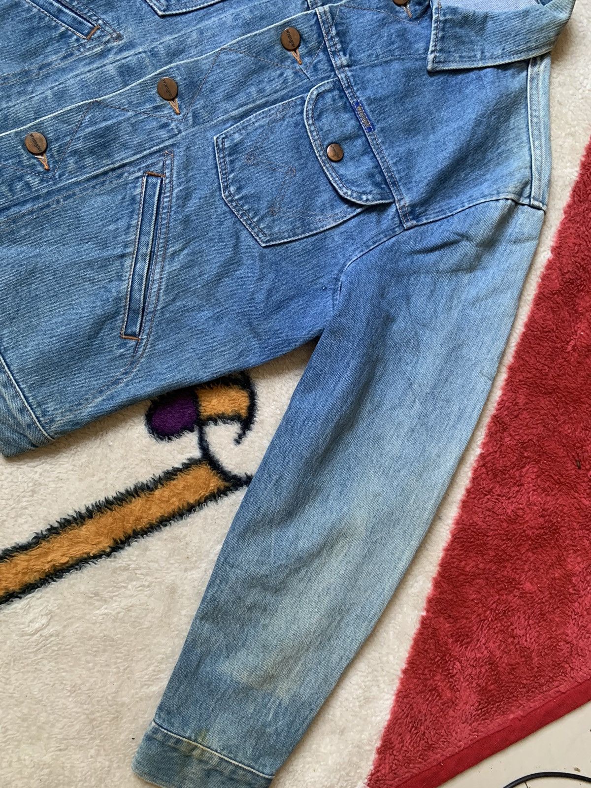 Vintage × Wrangler VINTAGE WRANGLER WESTERN DENIM JACKET RARE Size US M / EU 48-50 / 2 - 3 Thumbnail