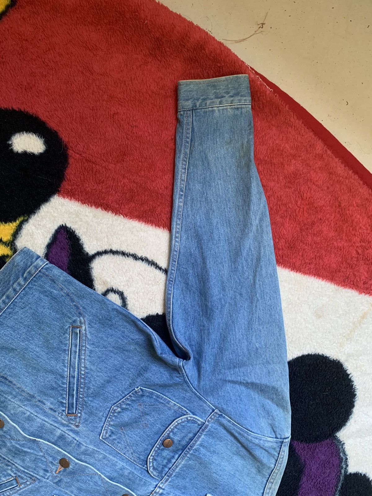 Vintage × Wrangler VINTAGE WRANGLER WESTERN DENIM JACKET RARE Size US M / EU 48-50 / 2 - 4 Thumbnail