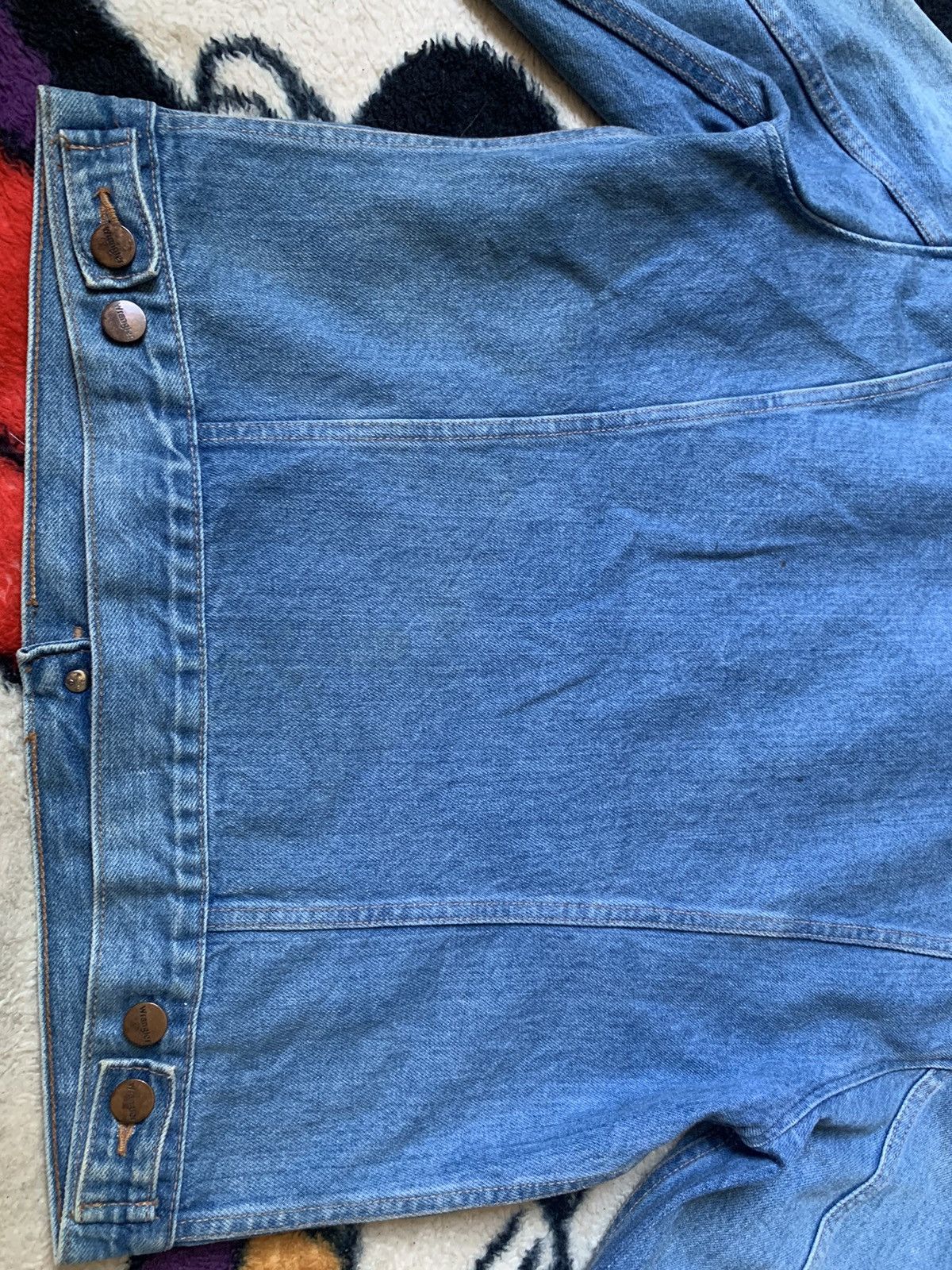 Vintage × Wrangler VINTAGE WRANGLER WESTERN DENIM JACKET RARE Size US M / EU 48-50 / 2 - 11 Thumbnail