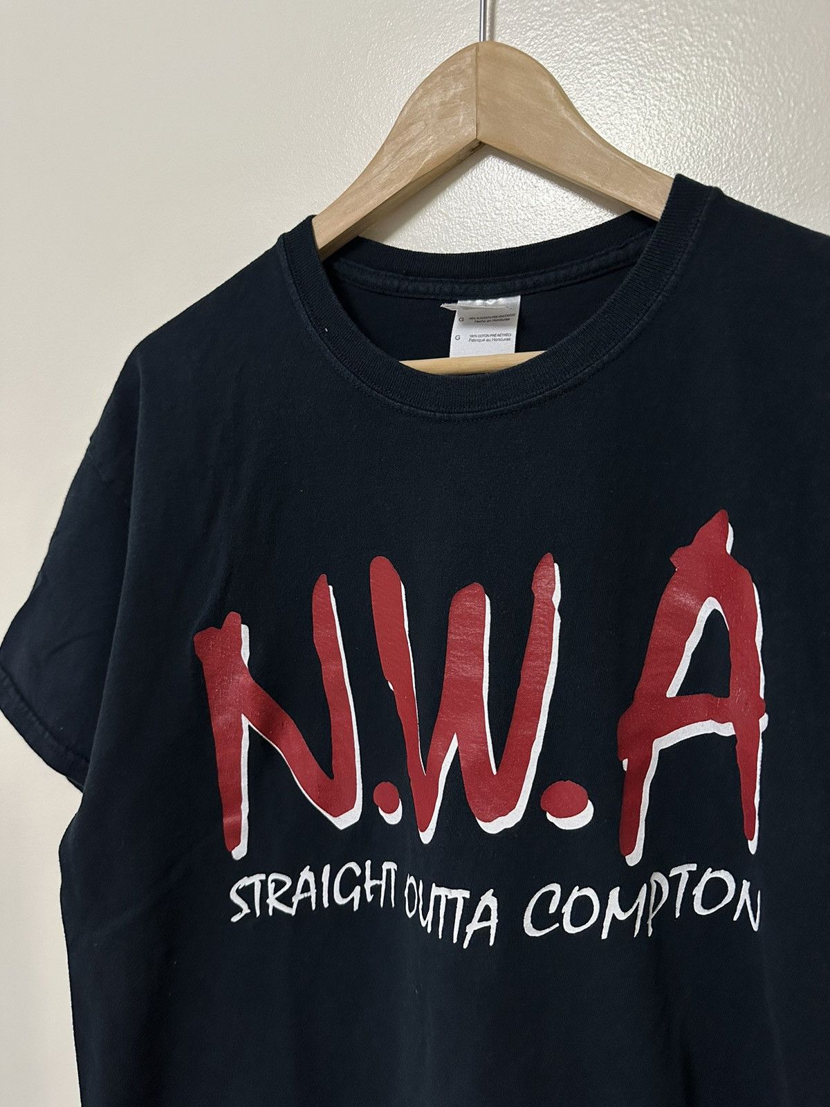 Band Tees × Rap Tees × Vintage NWA Straight Outta Compton Y2K early 00s vintage t-shirt Size US L / EU 52-54 / 3 - 2 Thumbnail