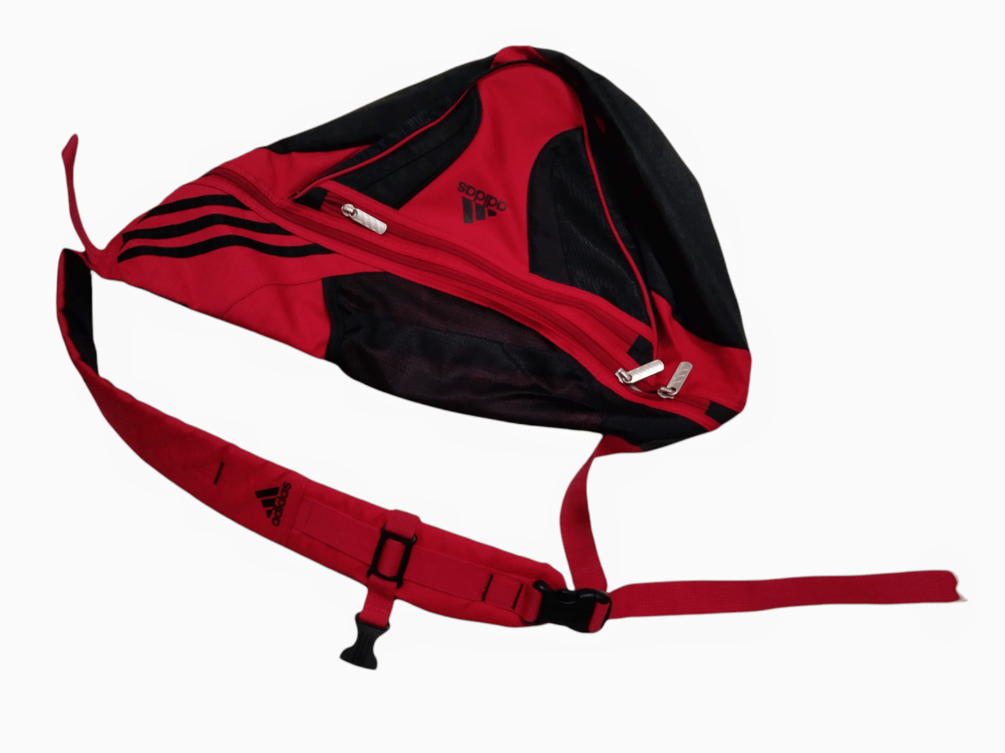 Adidas VINTAGE ADIDAS 3 STRIPES Y2K BODYBAG Size ONE SIZE - 10 Thumbnail