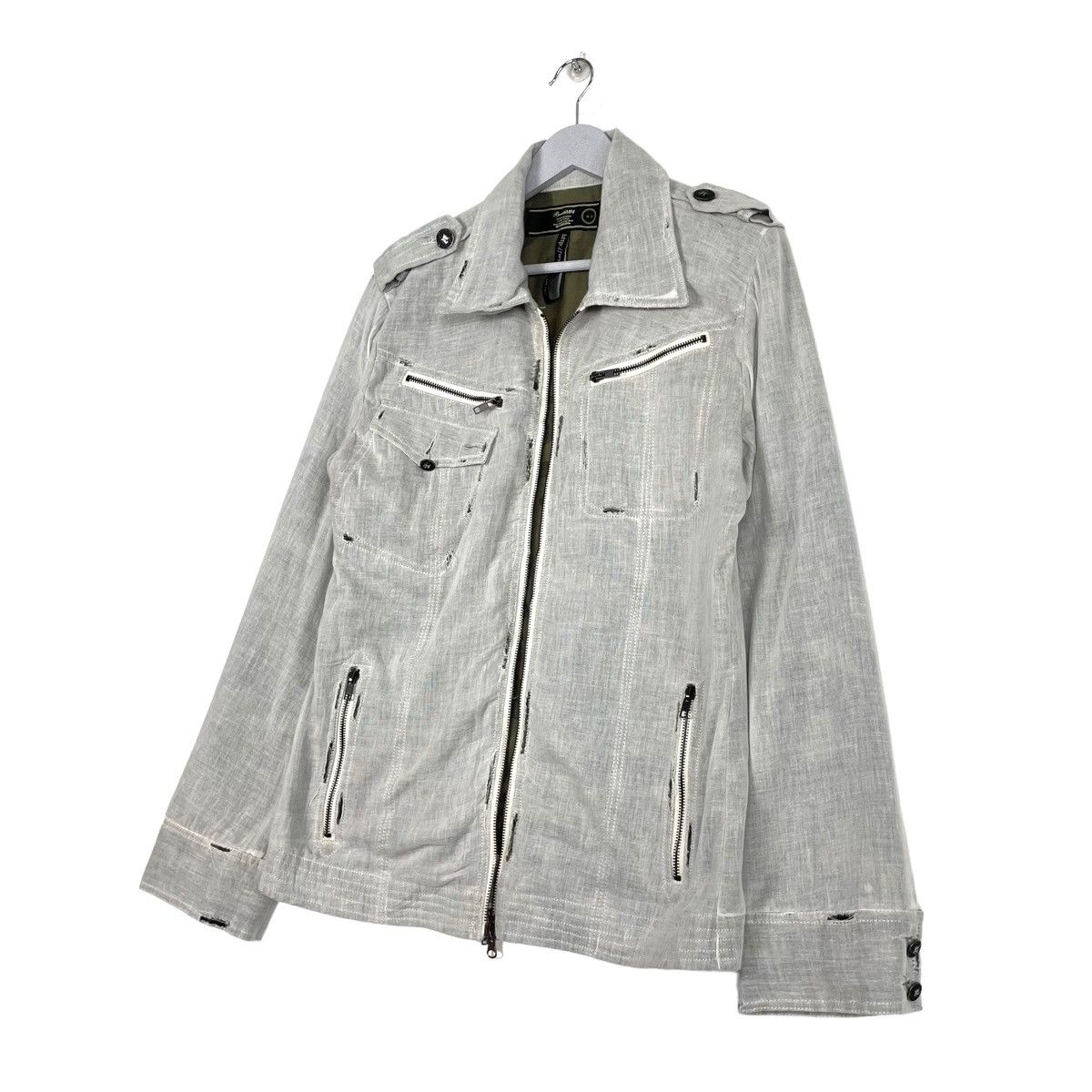 Japanese Brand 💥BRTHBREATH BY NUMBERNINE BIKER JACKET Size US M / EU 48-50 / 2 - 2 Thumbnail