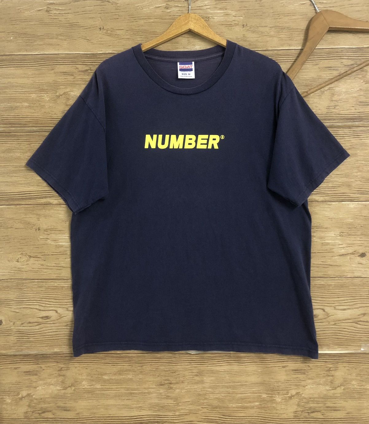 Number (N)ine × Takahiromiyashita The Soloist. × Vintage Number (N)ine Sun Faded T shirt M fit L Spell Out Soloist Size US M / EU 48-50 / 2 - 1 Thumbnail