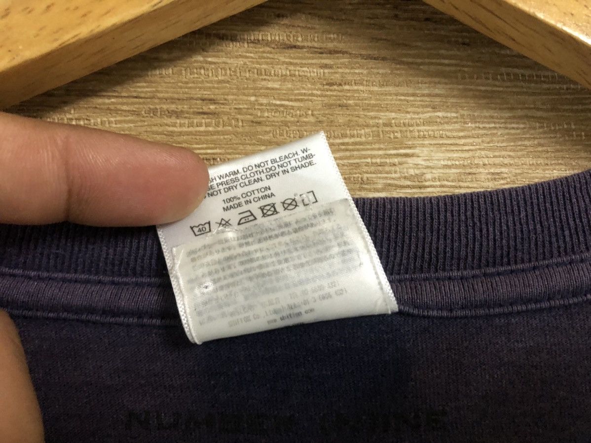 Number (N)ine × Takahiromiyashita The Soloist. × Vintage Number (N)ine Sun Faded T shirt M fit L Spell Out Soloist Size US M / EU 48-50 / 2 - 6 Thumbnail