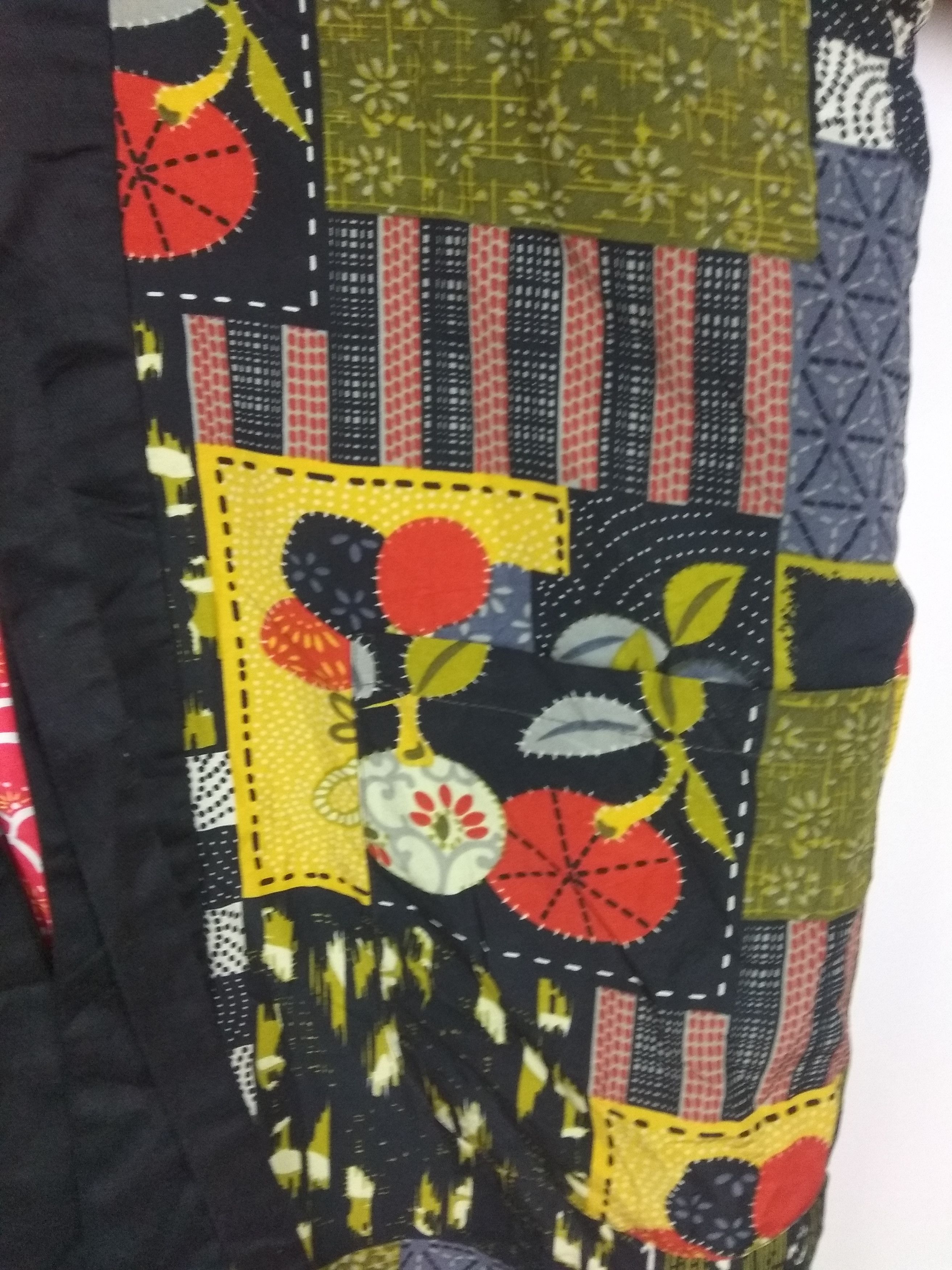 Vintage Vintage Japanese Traditional full print patchwork Kimono Size US M / EU 48-50 / 2 - 11 Thumbnail