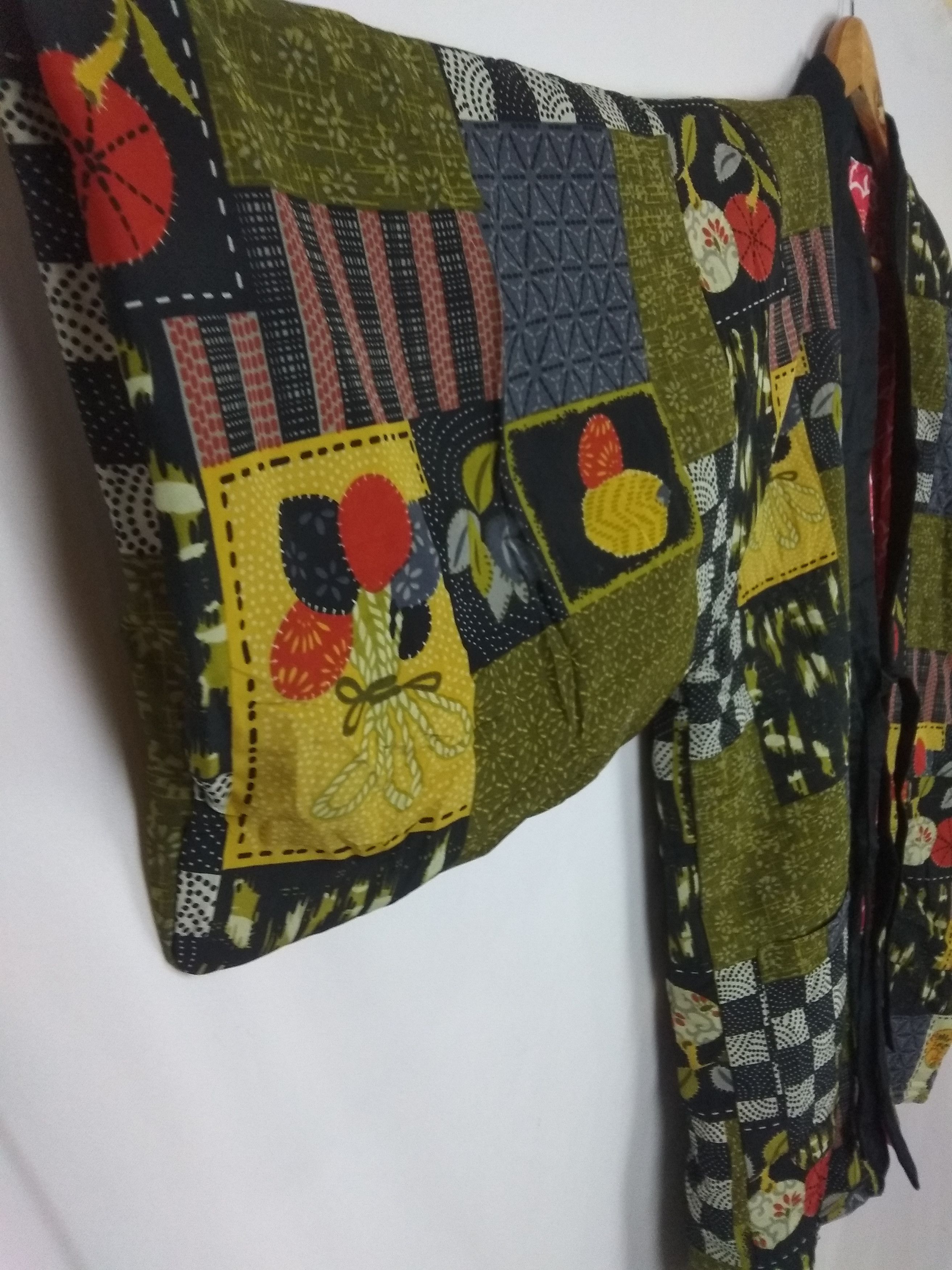 Vintage Vintage Japanese Traditional full print patchwork Kimono Size US M / EU 48-50 / 2 - 6 Thumbnail