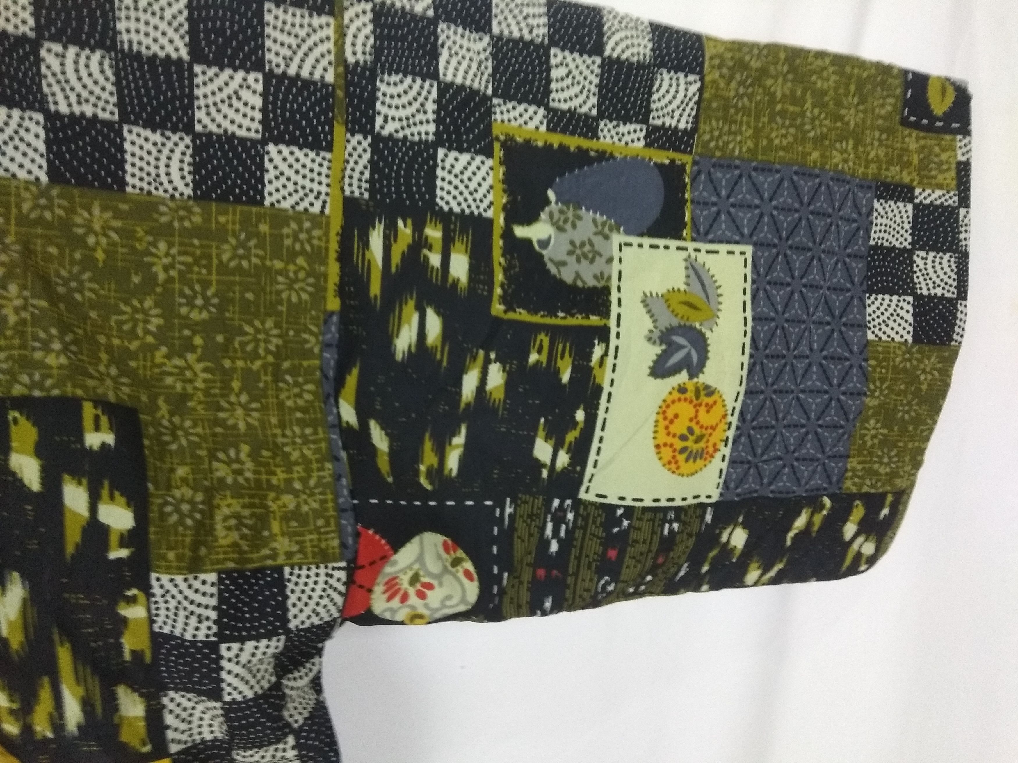 Vintage Vintage Japanese Traditional full print patchwork Kimono Size US M / EU 48-50 / 2 - 9 Thumbnail