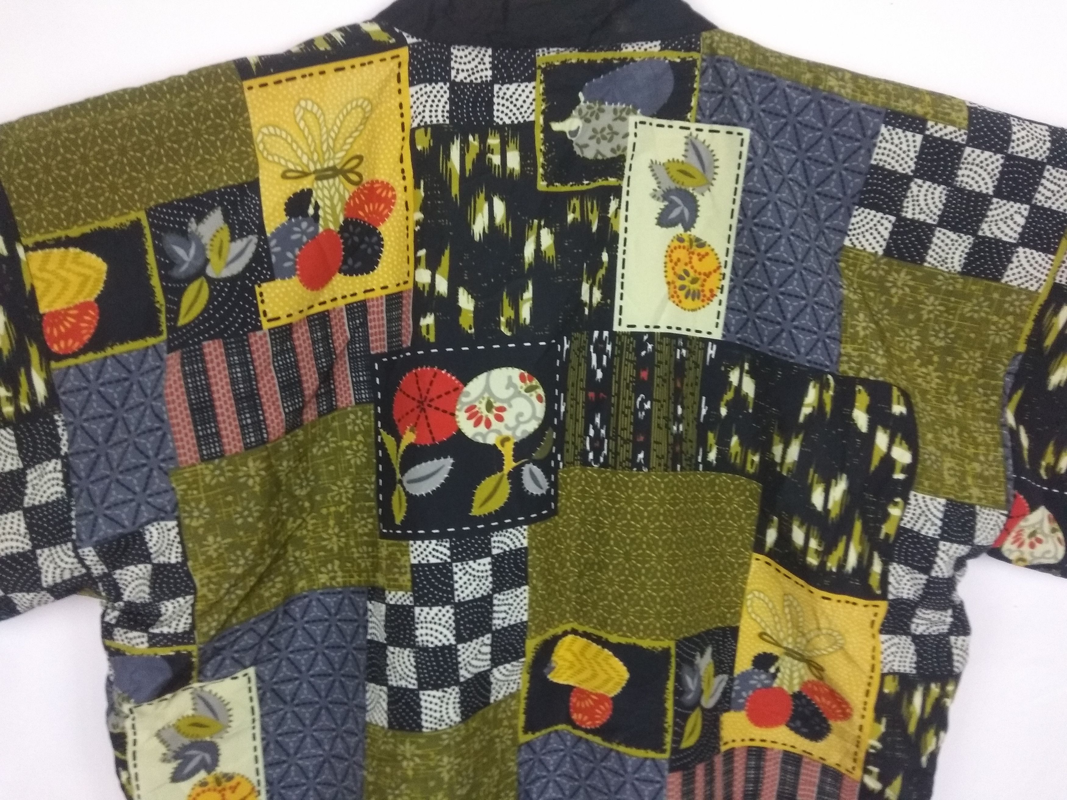 Vintage Vintage Japanese Traditional full print patchwork Kimono Size US M / EU 48-50 / 2 - 8 Thumbnail