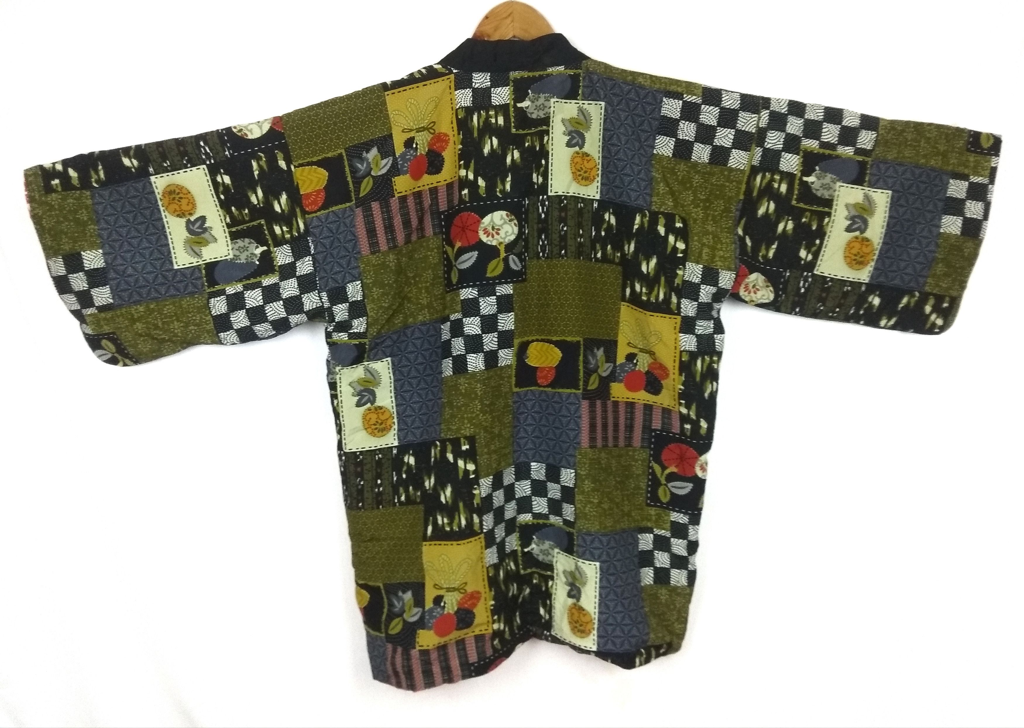 Vintage Vintage Japanese Traditional full print patchwork Kimono Size US M / EU 48-50 / 2 - 2 Thumbnail