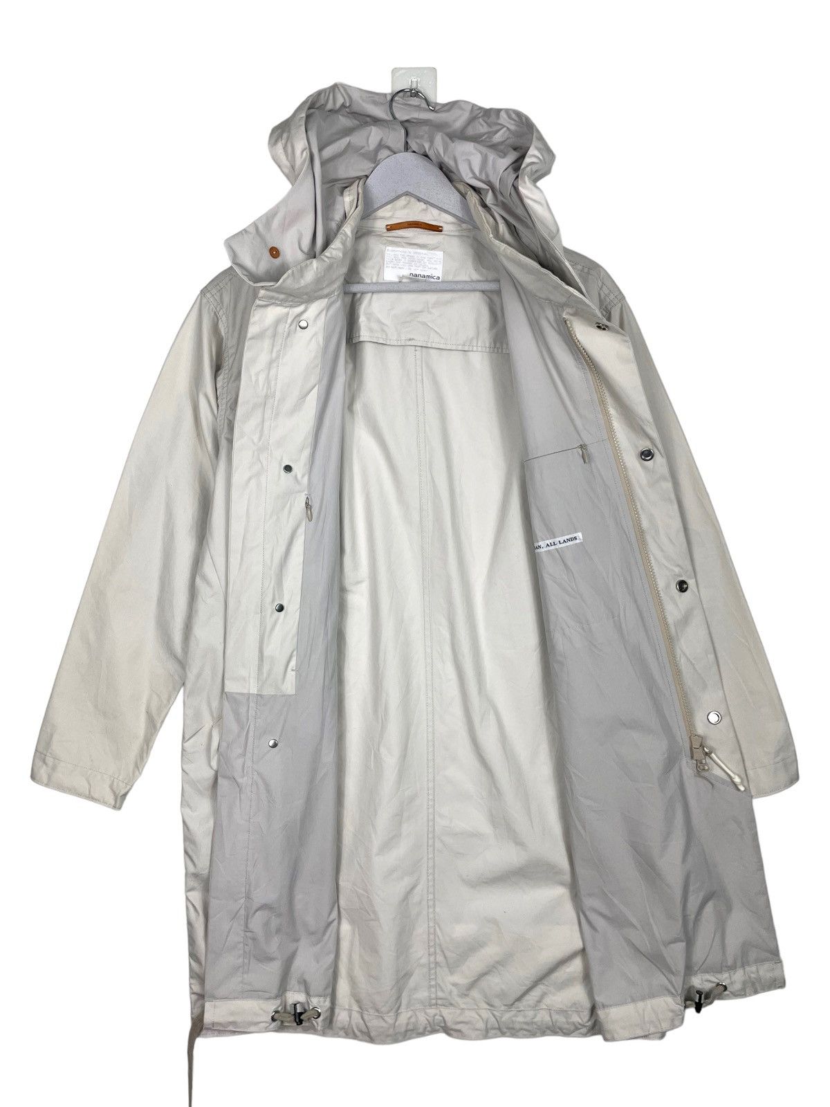 Designer × Nanamica 💥 NANAMICA BONDAGE OFFWHITE PARKA JACKET Size S / US 4 / IT 40 - 6 Thumbnail