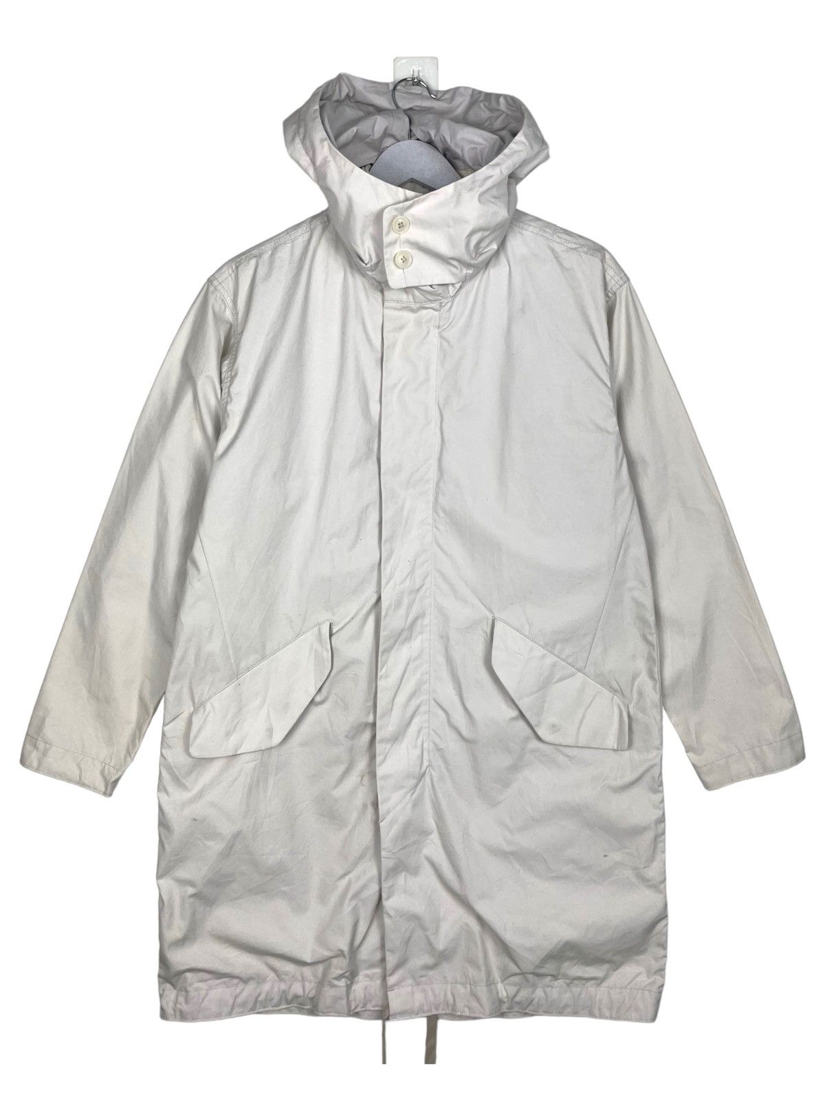 Designer × Nanamica 💥 NANAMICA BONDAGE OFFWHITE PARKA JACKET Size S / US 4 / IT 40 - 1 Thumbnail