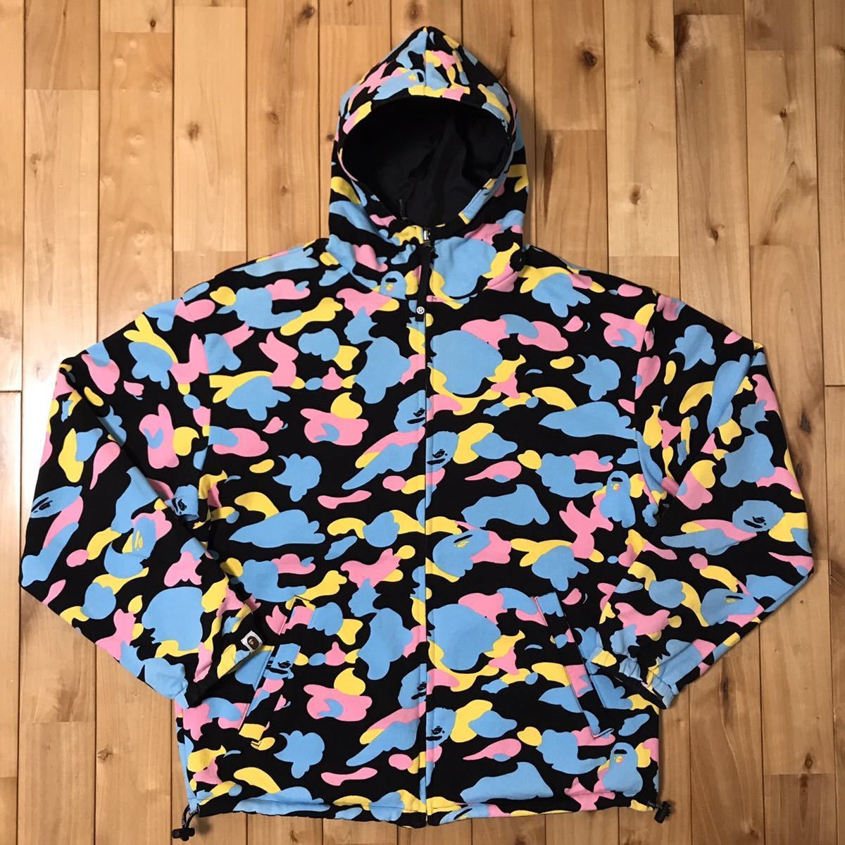 Bape Multi Camo outlet Candy Hoodie Crewneck