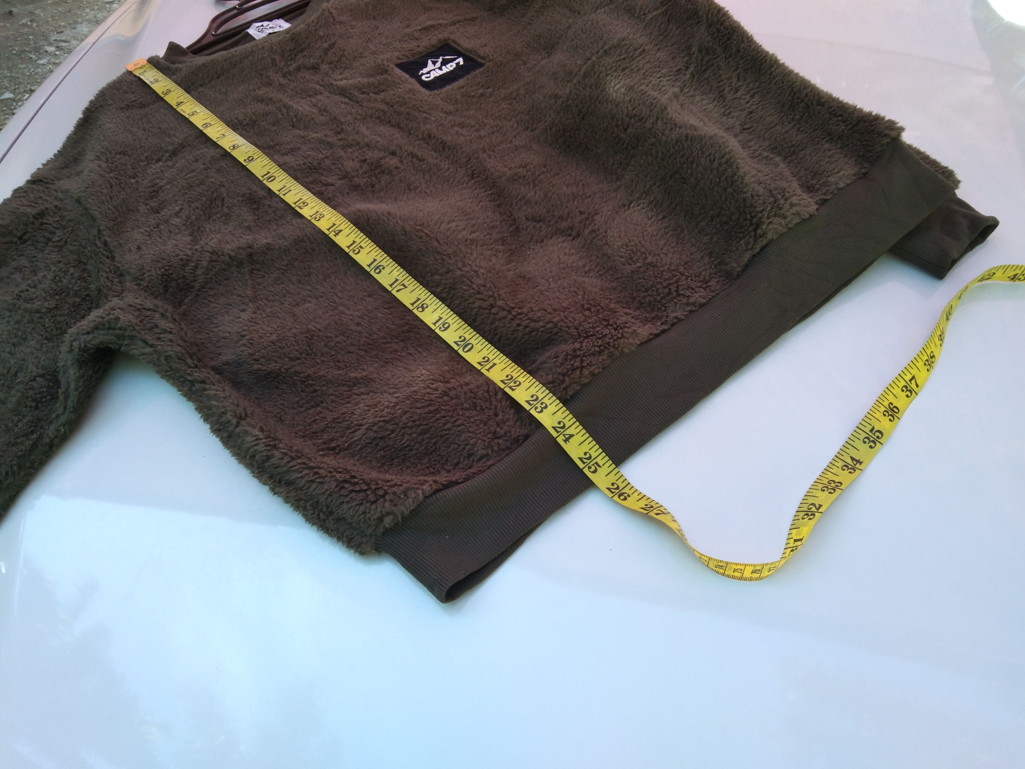 Japanese Brand CAMP 7 FLUFFY YARN LINED FLEECE SWEATSHIRT Size US M / EU 48-50 / 2 - 14 Thumbnail
