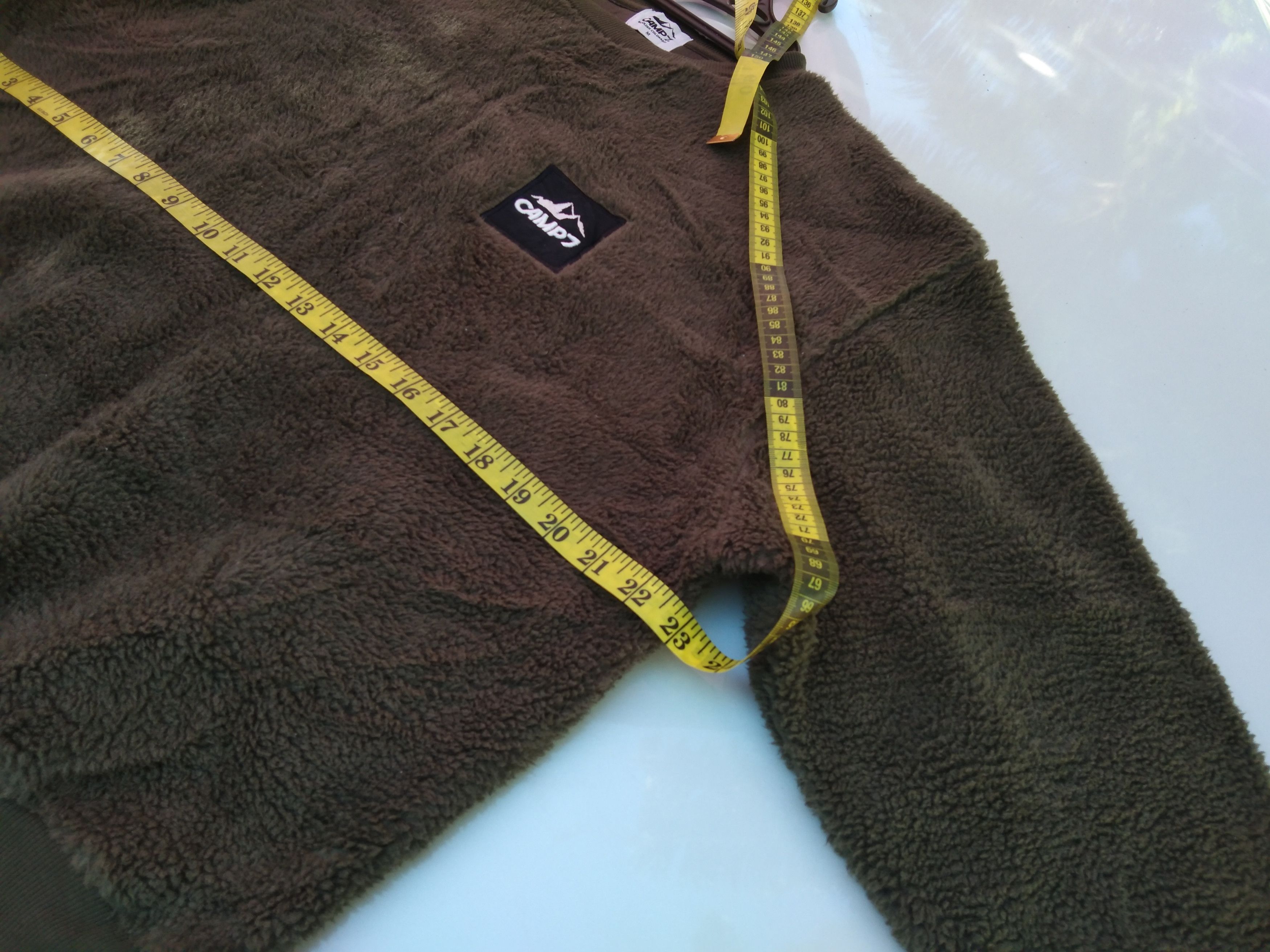 Japanese Brand CAMP 7 FLUFFY YARN LINED FLEECE SWEATSHIRT Size US M / EU 48-50 / 2 - 13 Thumbnail