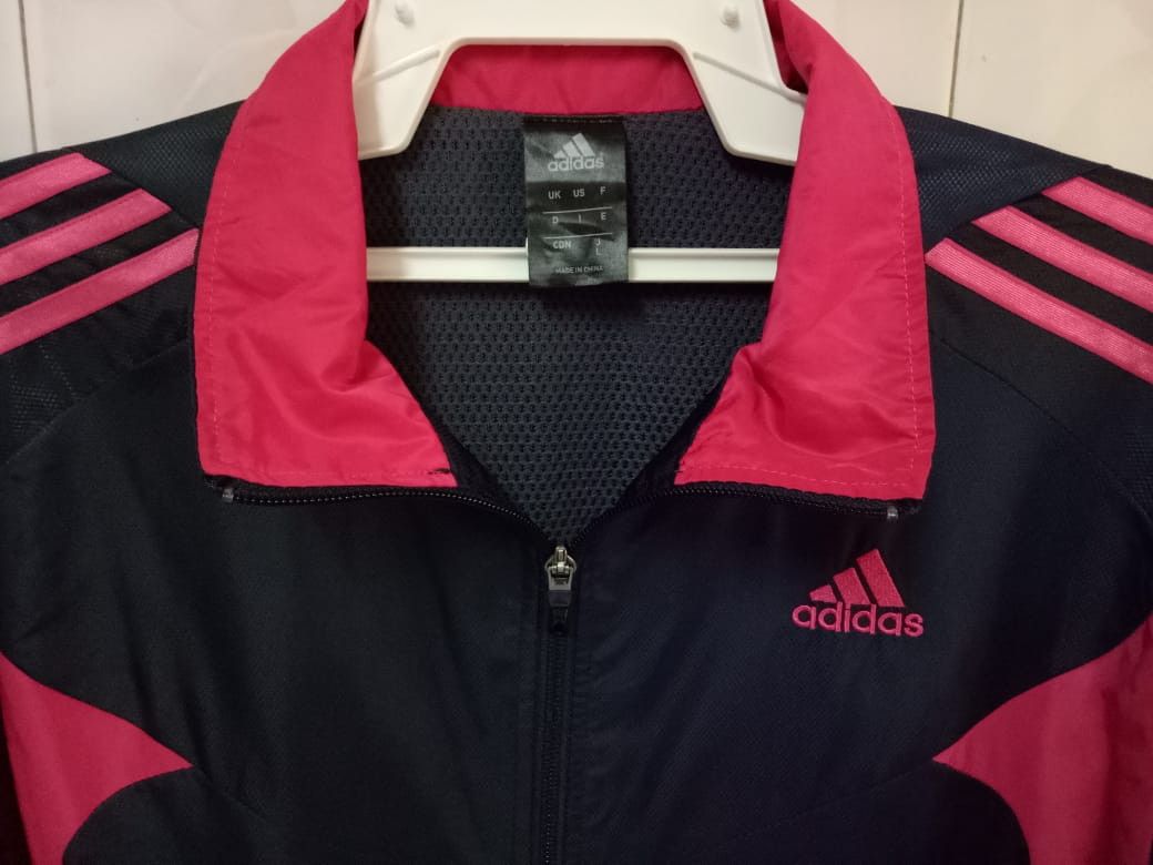 Adidas ADIDAS windbreaker outdoor streetwear sweater Size US L / EU 52-54 / 3 - 3 Thumbnail