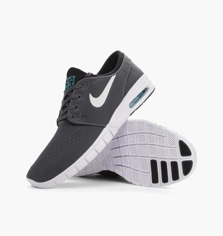 Nike sb stefan janoski max dark grey/white/black best sale