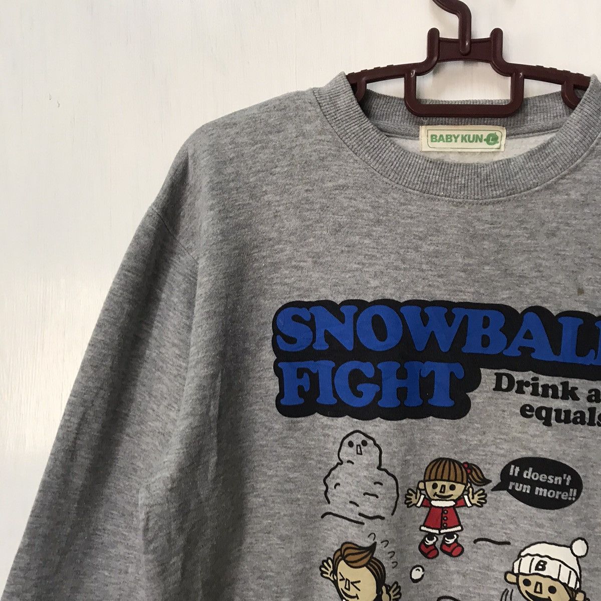 Cartoon Network Mischievous snowball fight sweatshirt Size US L / EU 52-54 / 3 - 3 Thumbnail