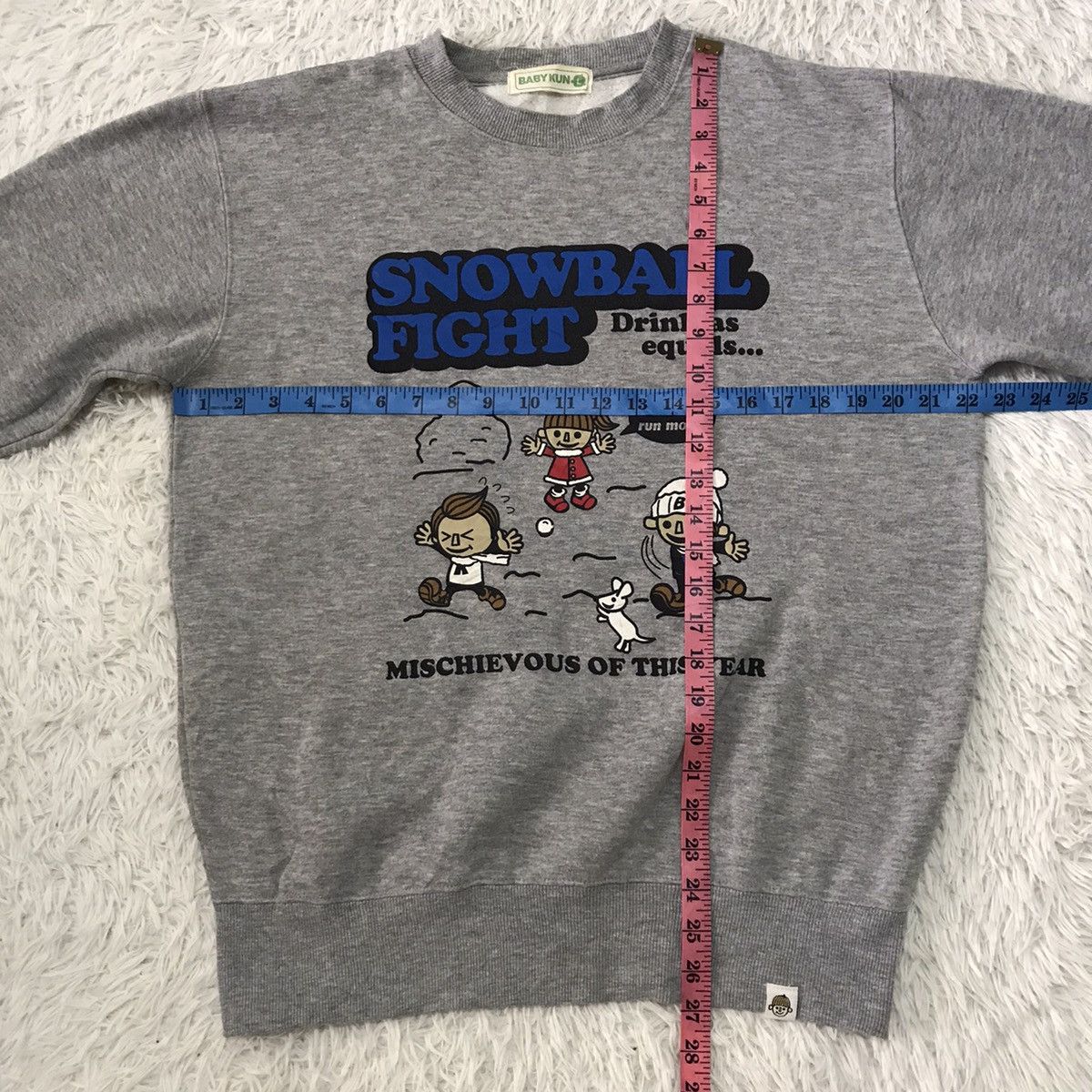Cartoon Network Mischievous snowball fight sweatshirt Size US L / EU 52-54 / 3 - 16 Thumbnail