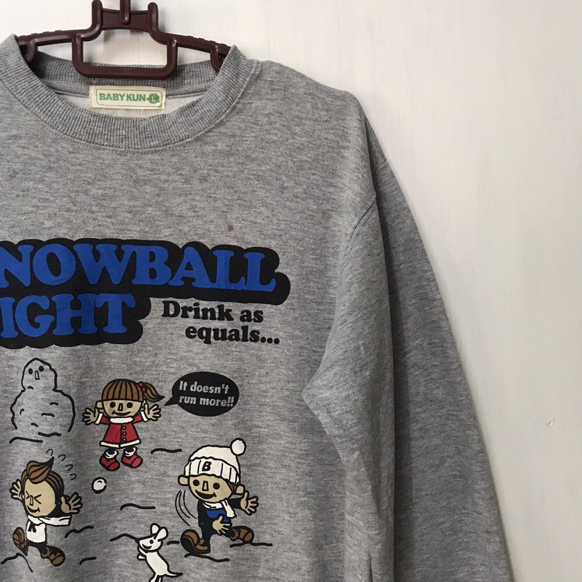 Cartoon Network Mischievous snowball fight sweatshirt Size US L / EU 52-54 / 3 - 6 Thumbnail