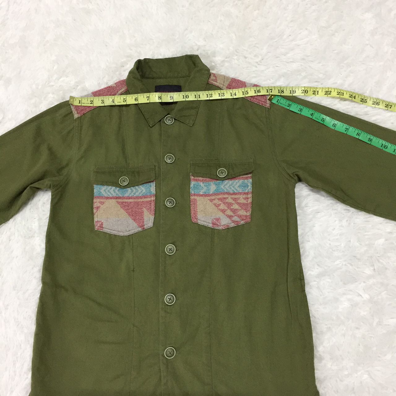 Japanese Brand Rare Shirt Buttons Up Jacket Anti Ballistic Brand Size US M / EU 48-50 / 2 - 4 Thumbnail