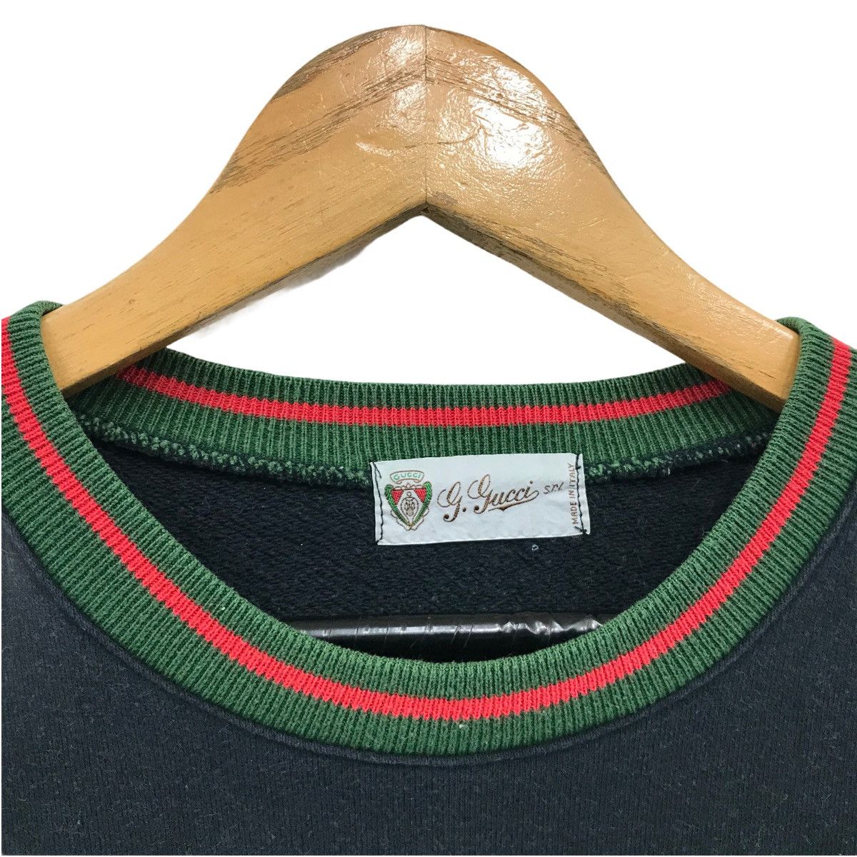 Gucci Vintage Gucci Sweatshirt Embroidery Gucci Logo Size US S / EU 44-46 / 1 - 7 Thumbnail