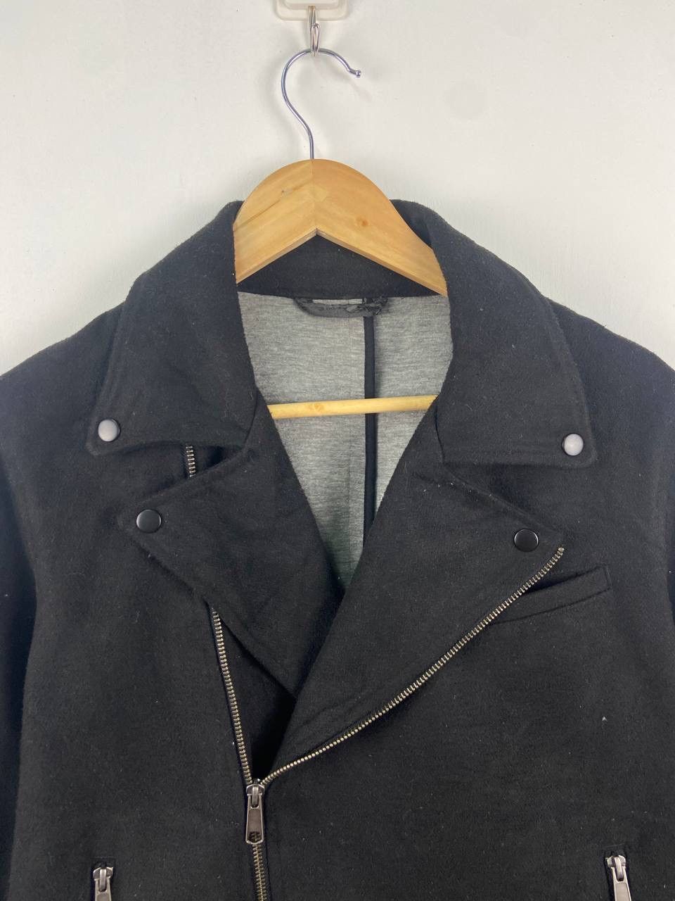 If Six Was Nine × Le Grande Bleu (L.G.B.) Vintage Lucy Wool Jacket Double Breasted Collar Size US S / EU 44-46 / 1 - 4 Thumbnail