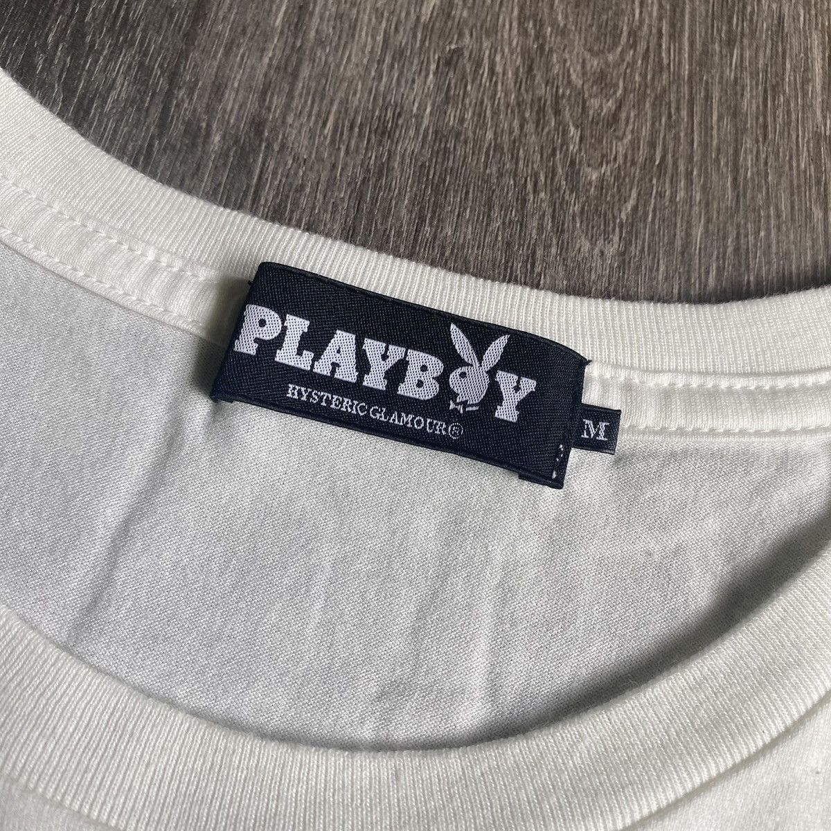 Hysteric Glamour × Playboy Vintage Rare Hysteric Glamour Playboy Girl Graphic Logo Tee Size US M / EU 48-50 / 2 - 4 Thumbnail