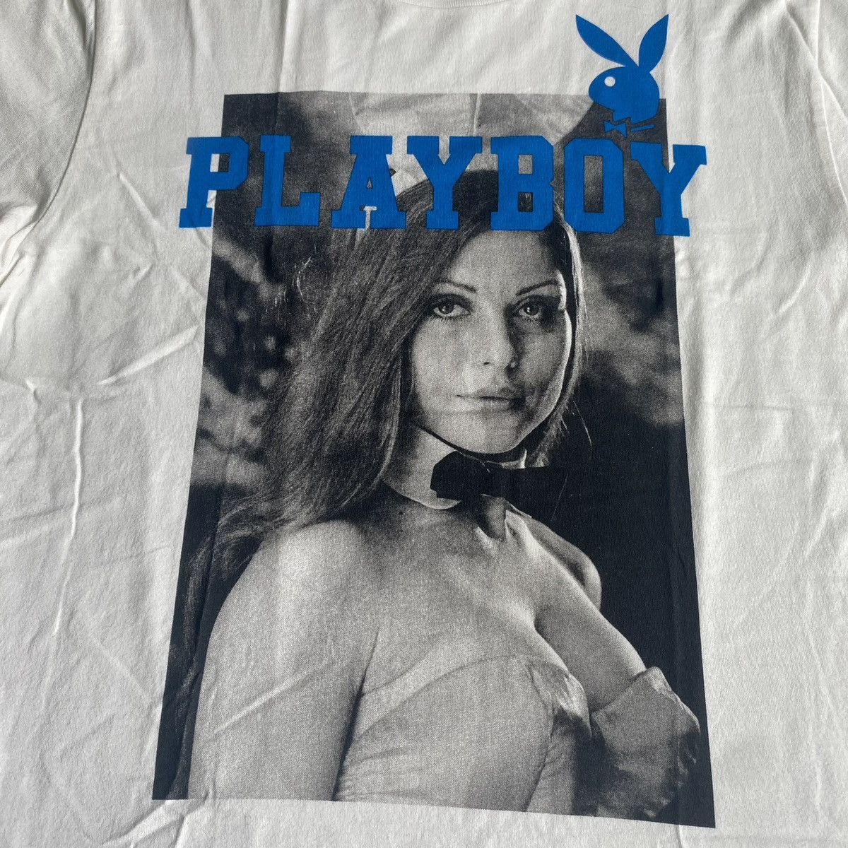 Hysteric Glamour × Playboy Vintage Rare Hysteric Glamour Playboy Girl Graphic Logo Tee Size US M / EU 48-50 / 2 - 3 Thumbnail