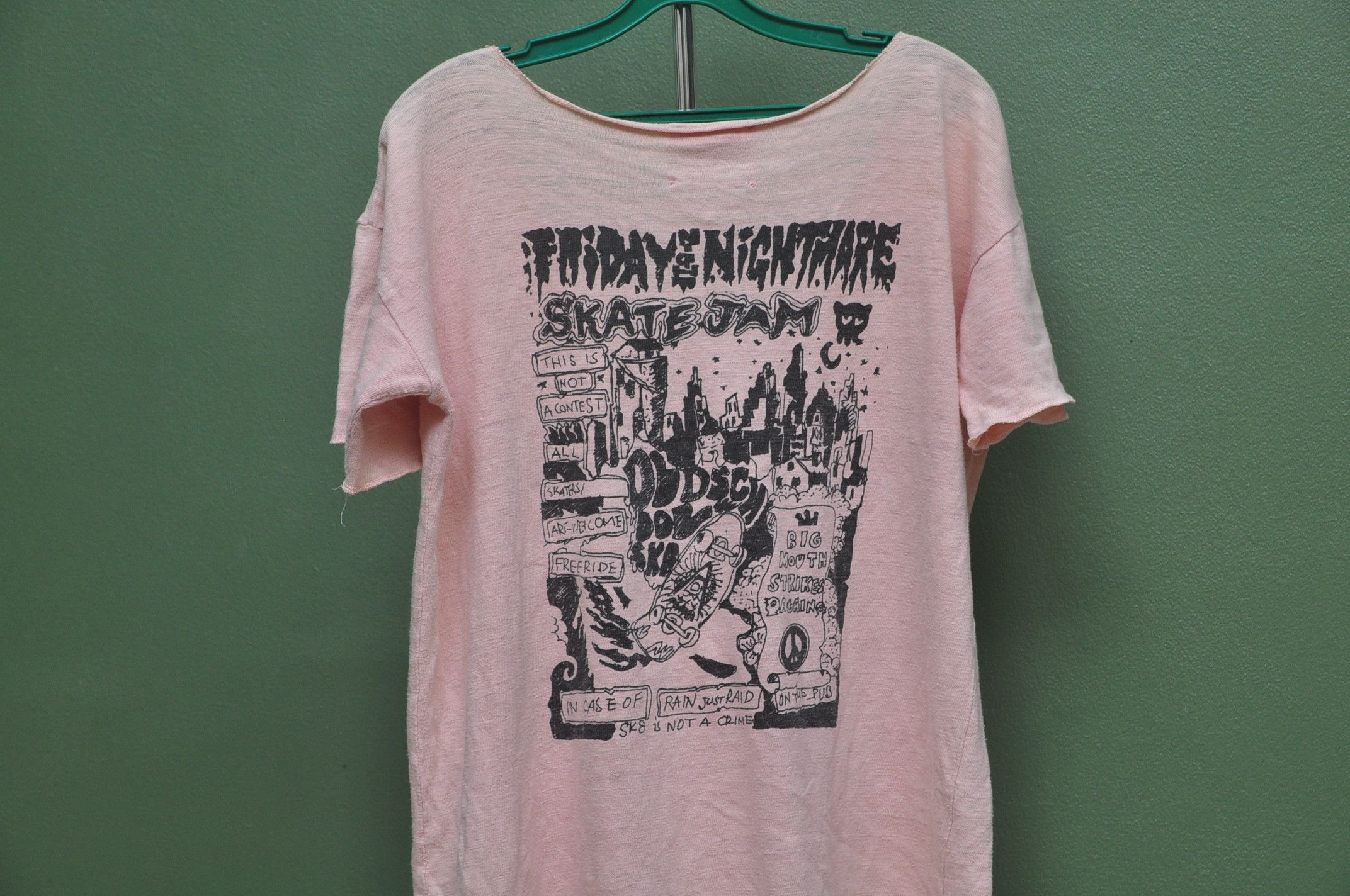 Japanese Brand × Vintage Vintgae Cgraph Ols School Skate Made In Japan Shirt Size M / US 6-8 / IT 42-44 - 2 Thumbnail