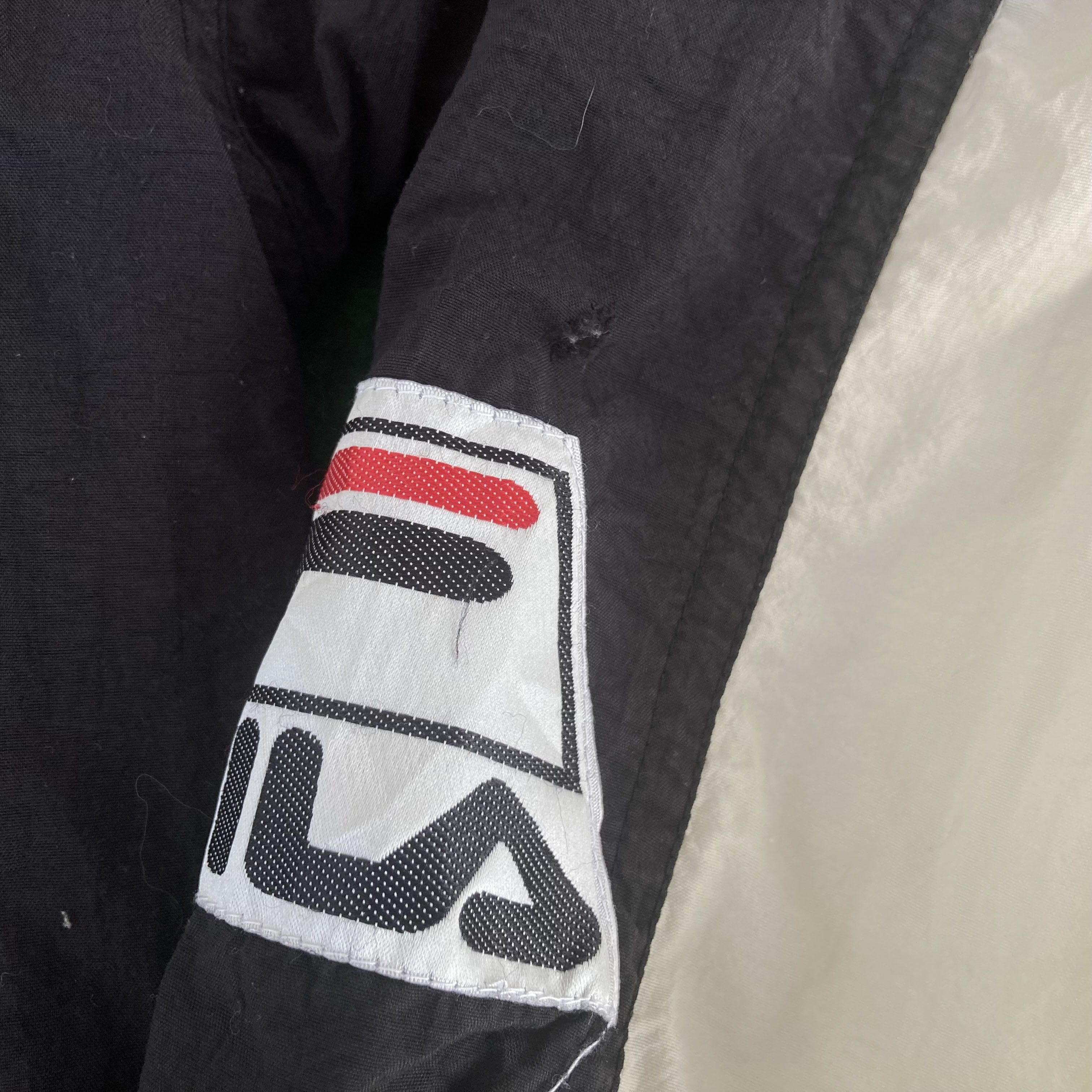 Fila Big Logo Windbreaker Sweaters Mods Indie Zipper Jacket