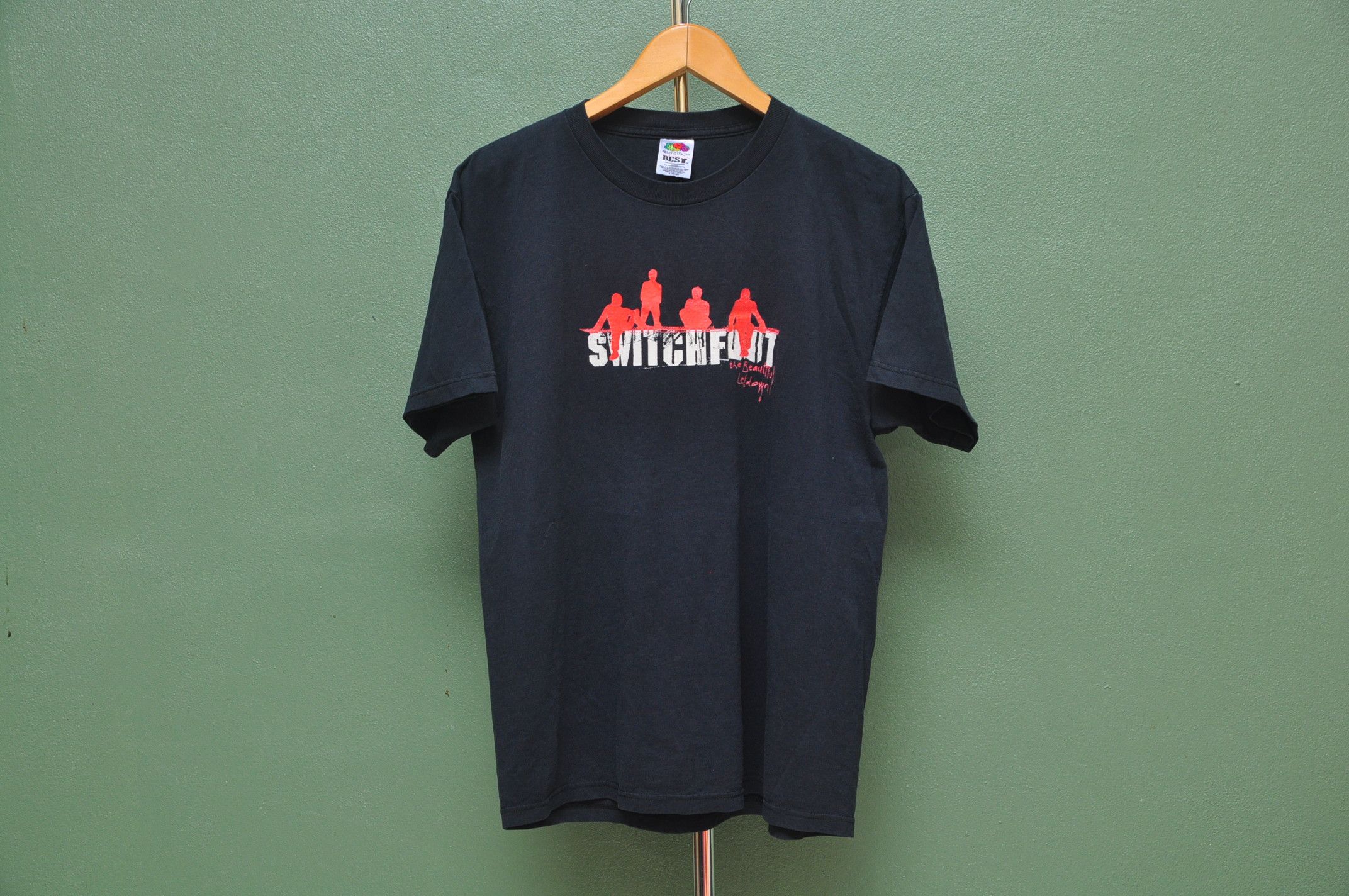 Vintage Swithfoot The Beautiful Letdown Band Music Shirt