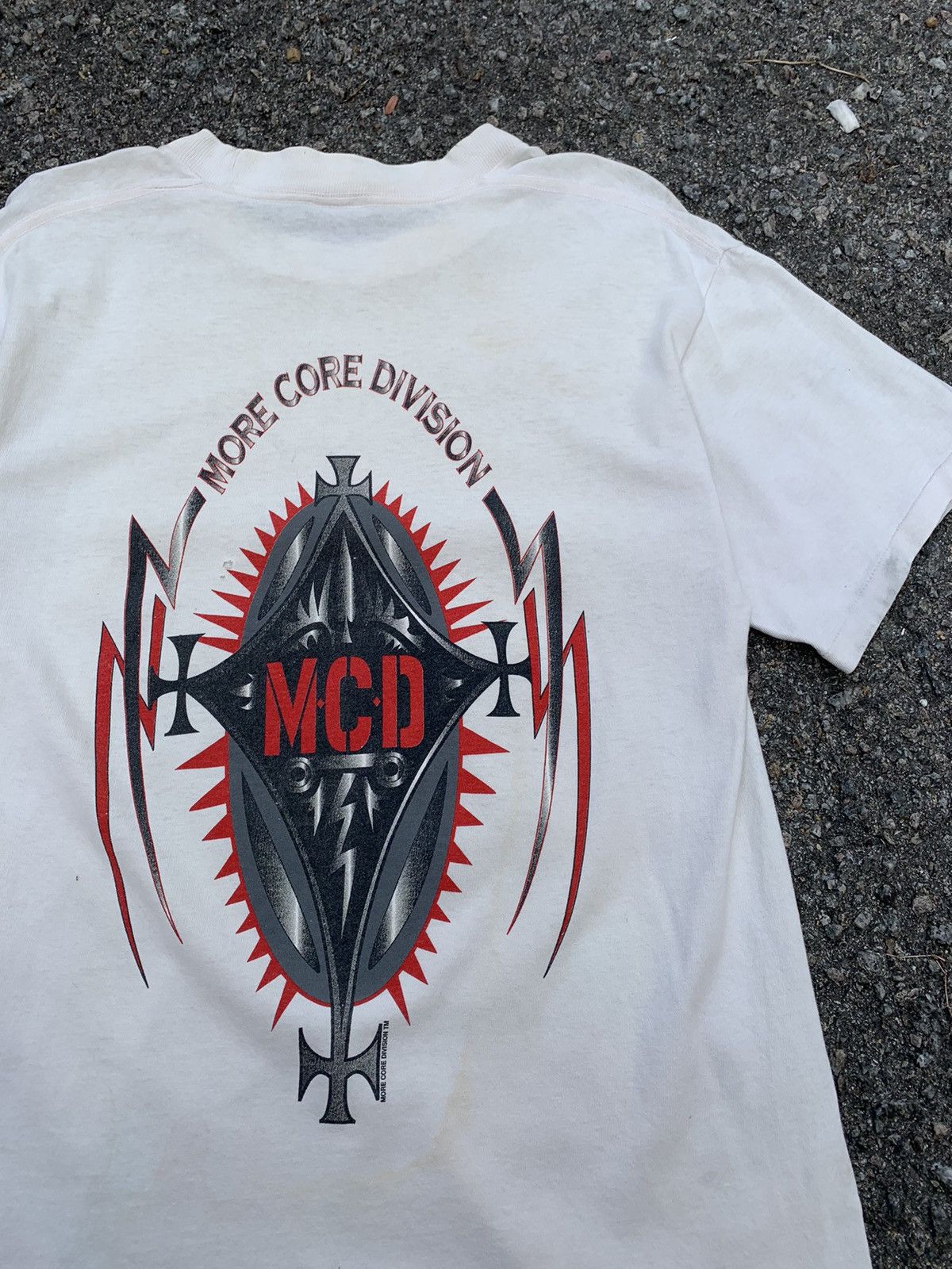 Vintage Rare! Vintage 90s MCD More Core Division Surf Skate Tee Size US M / EU 48-50 / 2 - 5 Thumbnail