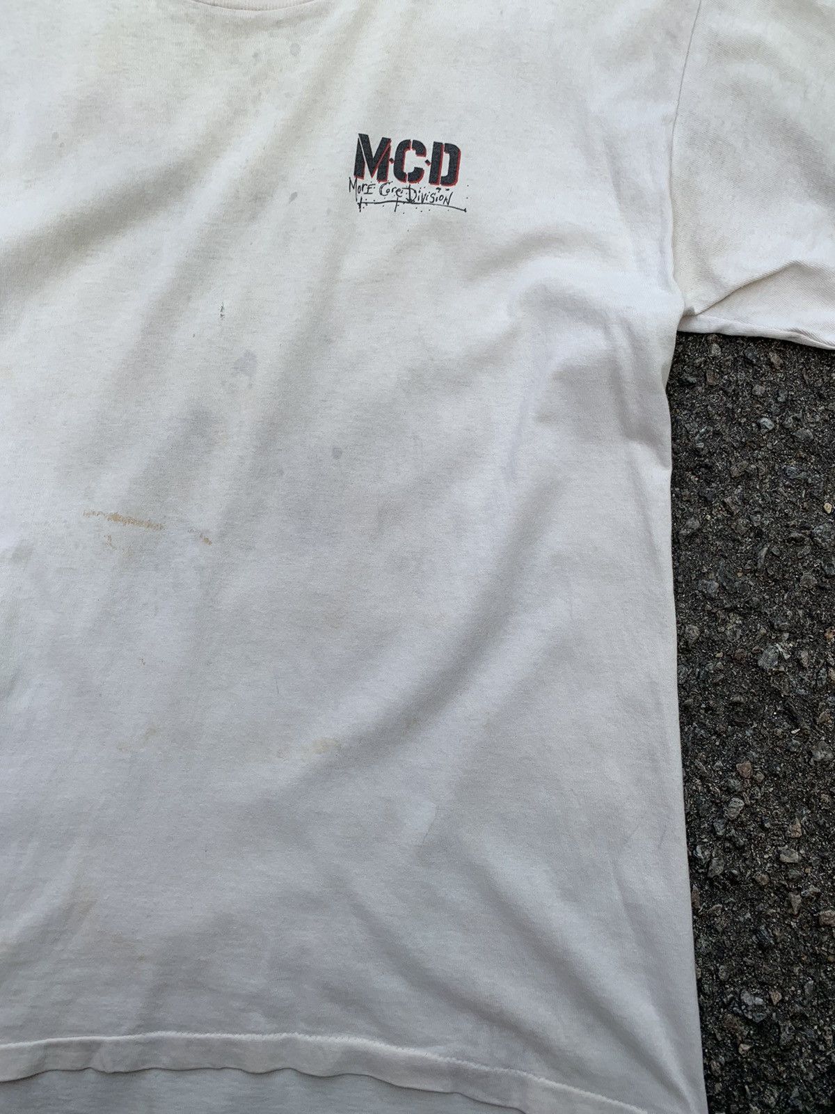 Vintage Rare! Vintage 90s MCD More Core Division Surf Skate Tee Size US M / EU 48-50 / 2 - 15 Thumbnail
