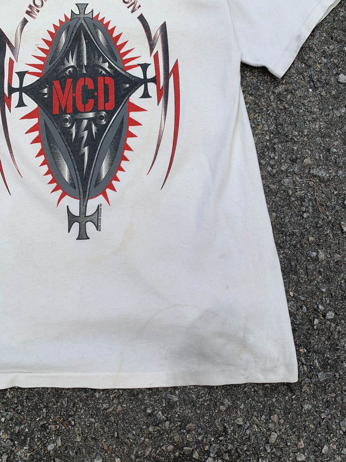 Vintage Rare! Vintage 90s MCD More Core Division Surf Skate Tee Size US M / EU 48-50 / 2 - 7 Thumbnail
