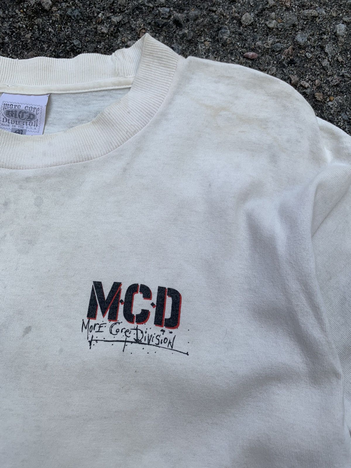 Vintage Rare! Vintage 90s MCD More Core Division Surf Skate Tee Size US M / EU 48-50 / 2 - 12 Thumbnail