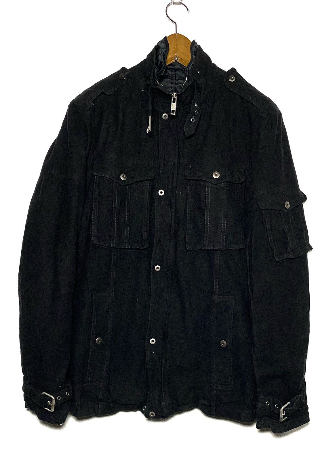 5351 POUR LES HOMMES Japanese Brand 5351 Pour Les Homme Tactical Jacket Size US M / EU 48-50 / 2 - 1 Thumbnail