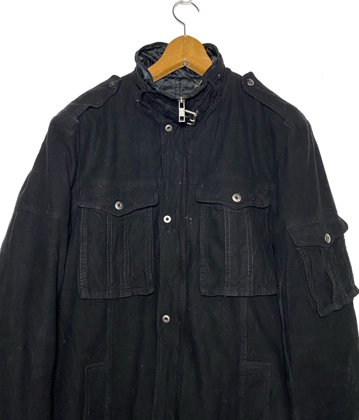 5351 POUR LES HOMMES Japanese Brand 5351 Pour Les Homme Tactical Jacket Size US M / EU 48-50 / 2 - 4 Thumbnail