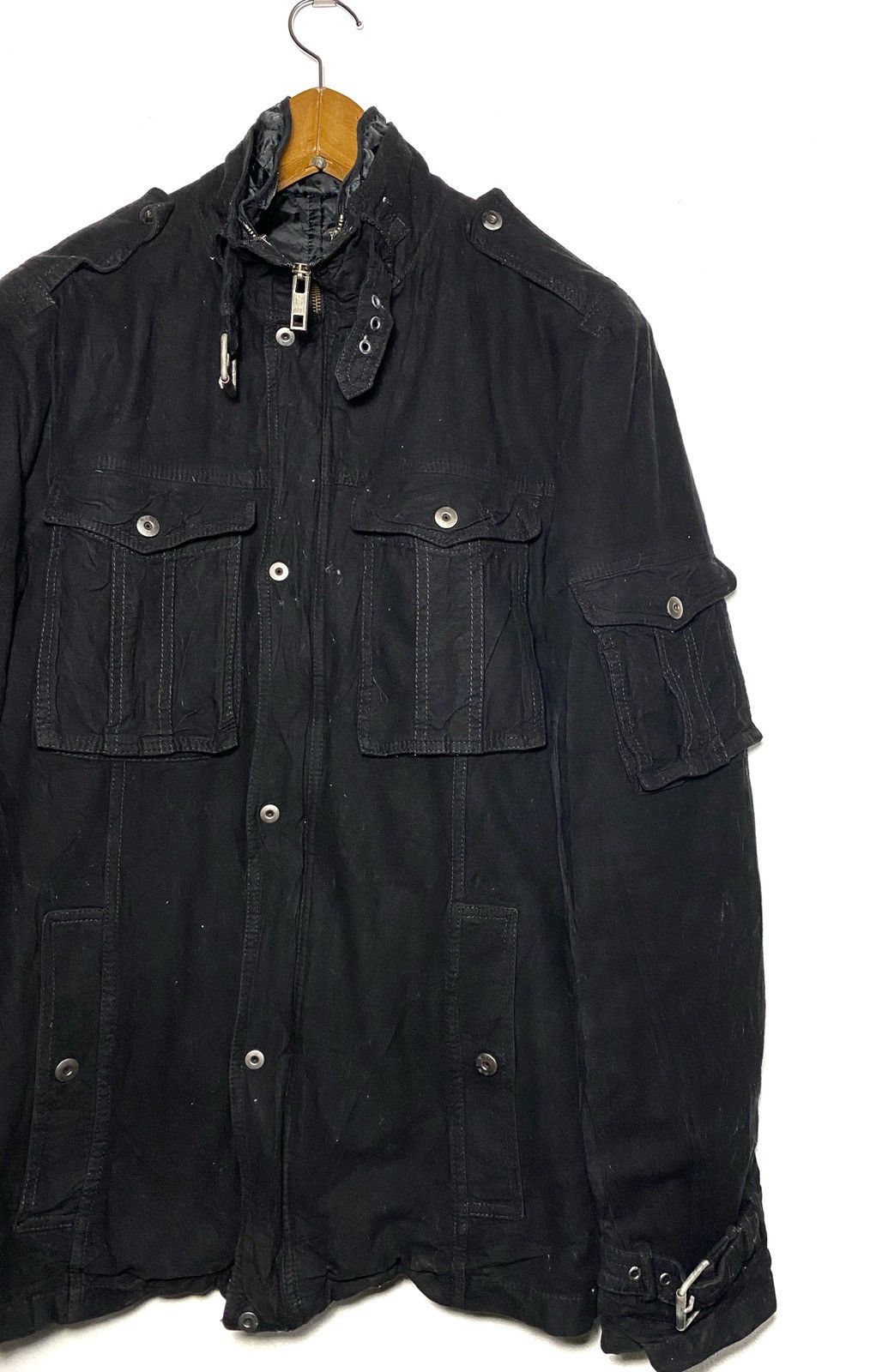 5351 POUR LES HOMMES Japanese Brand 5351 Pour Les Homme Tactical Jacket Size US M / EU 48-50 / 2 - 5 Thumbnail