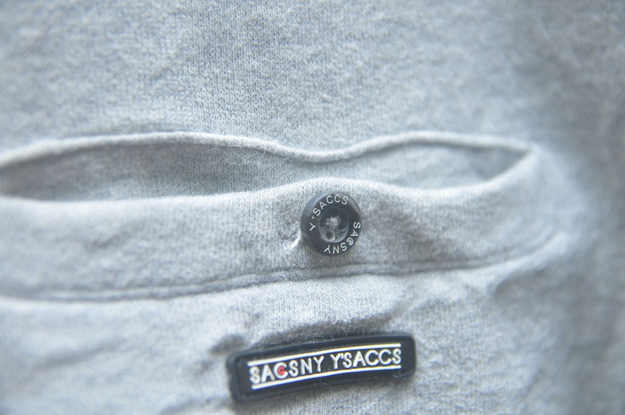Japanese Brand × Vintage × Yohji Yamamoto Vintage Sacsny Y'saccs By Yohji Yamamoto Long Sleeve Size US M / EU 48-50 / 2 - 5 Thumbnail