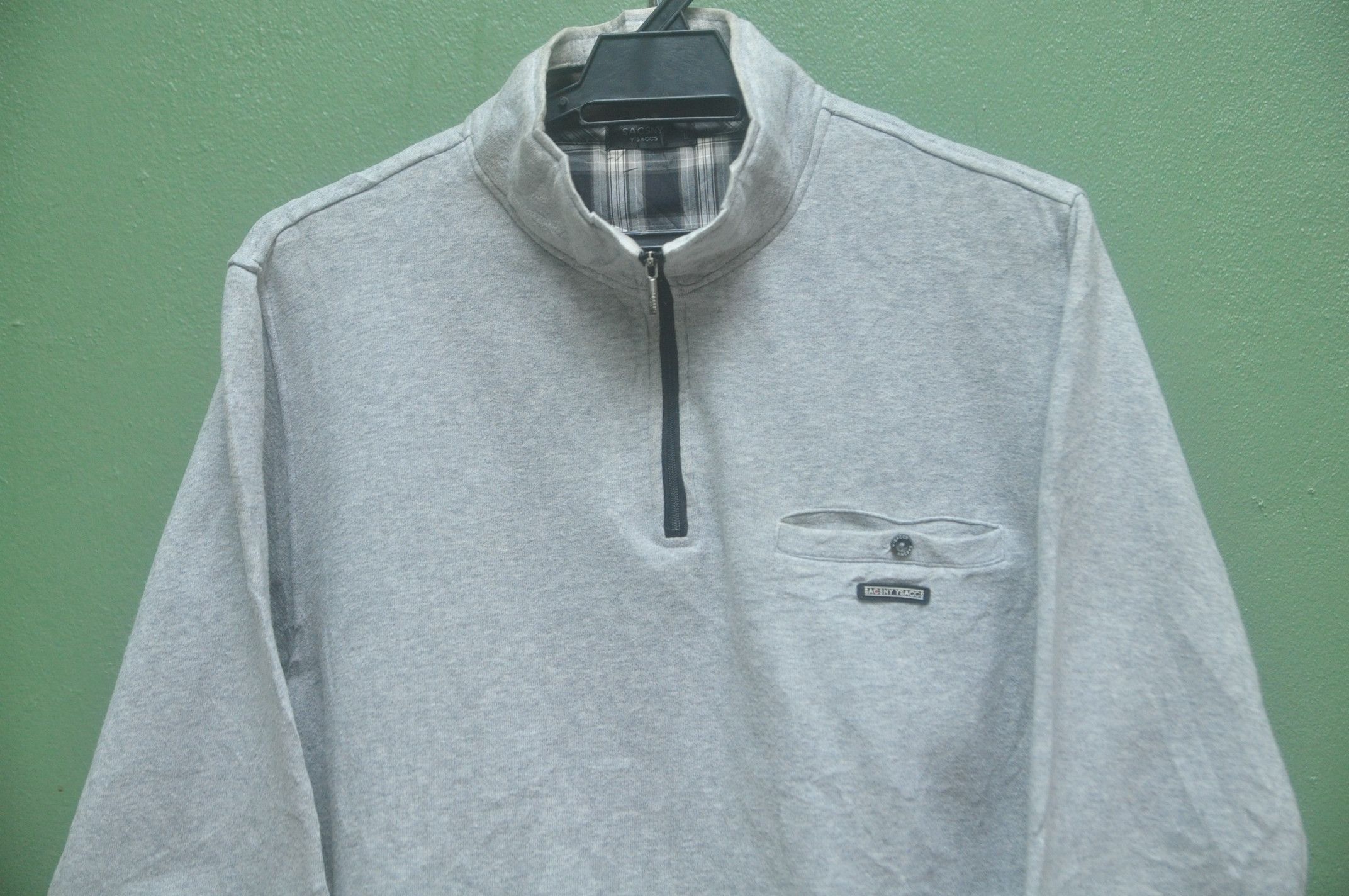 Japanese Brand × Vintage × Yohji Yamamoto Vintage Sacsny Y'saccs By Yohji Yamamoto Long Sleeve Size US M / EU 48-50 / 2 - 3 Thumbnail